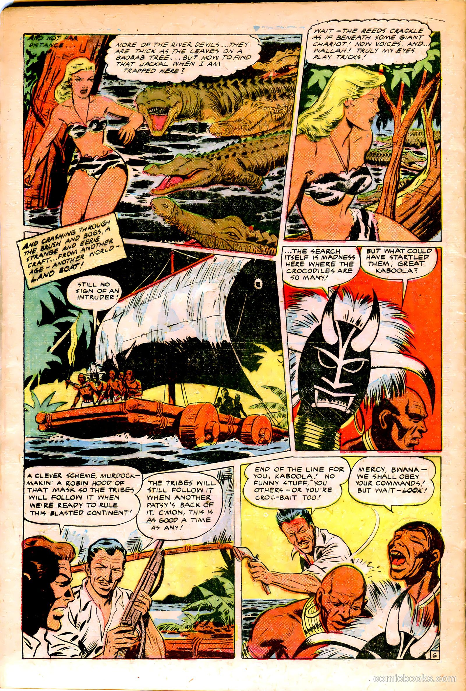 Jungle Comics #141 (1951) — page 32 of 36