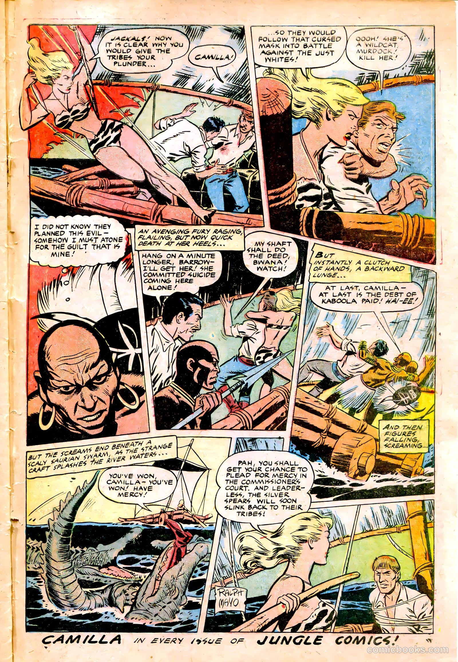 Jungle Comics #141 (1951) — page 33 of 36