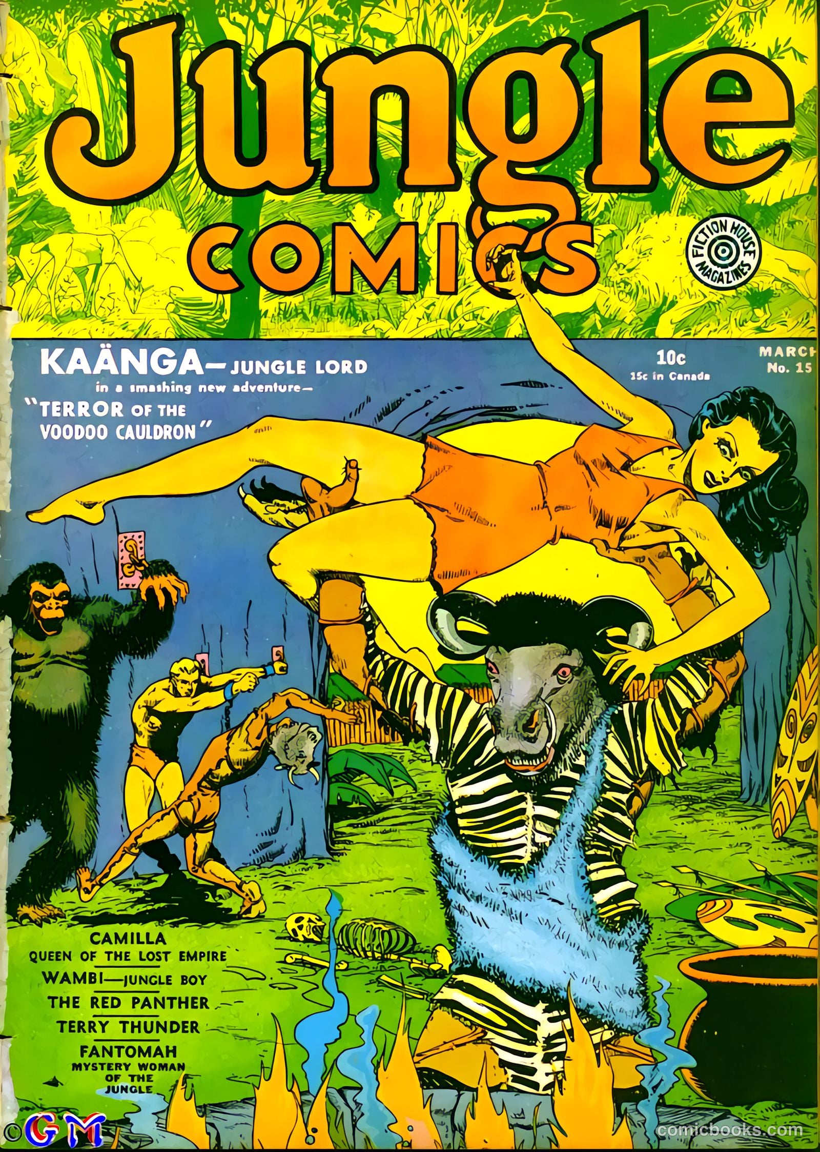 Jungle Comics #15 (1941) — page 2 of 69