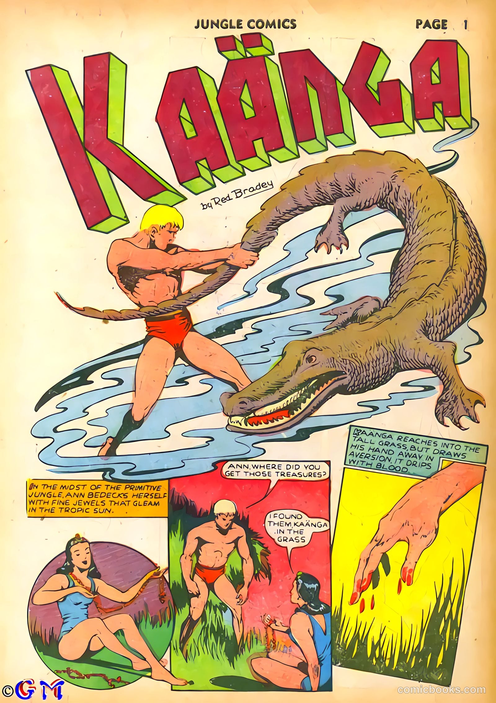 Jungle Comics #15 (1941) — page 4 of 69