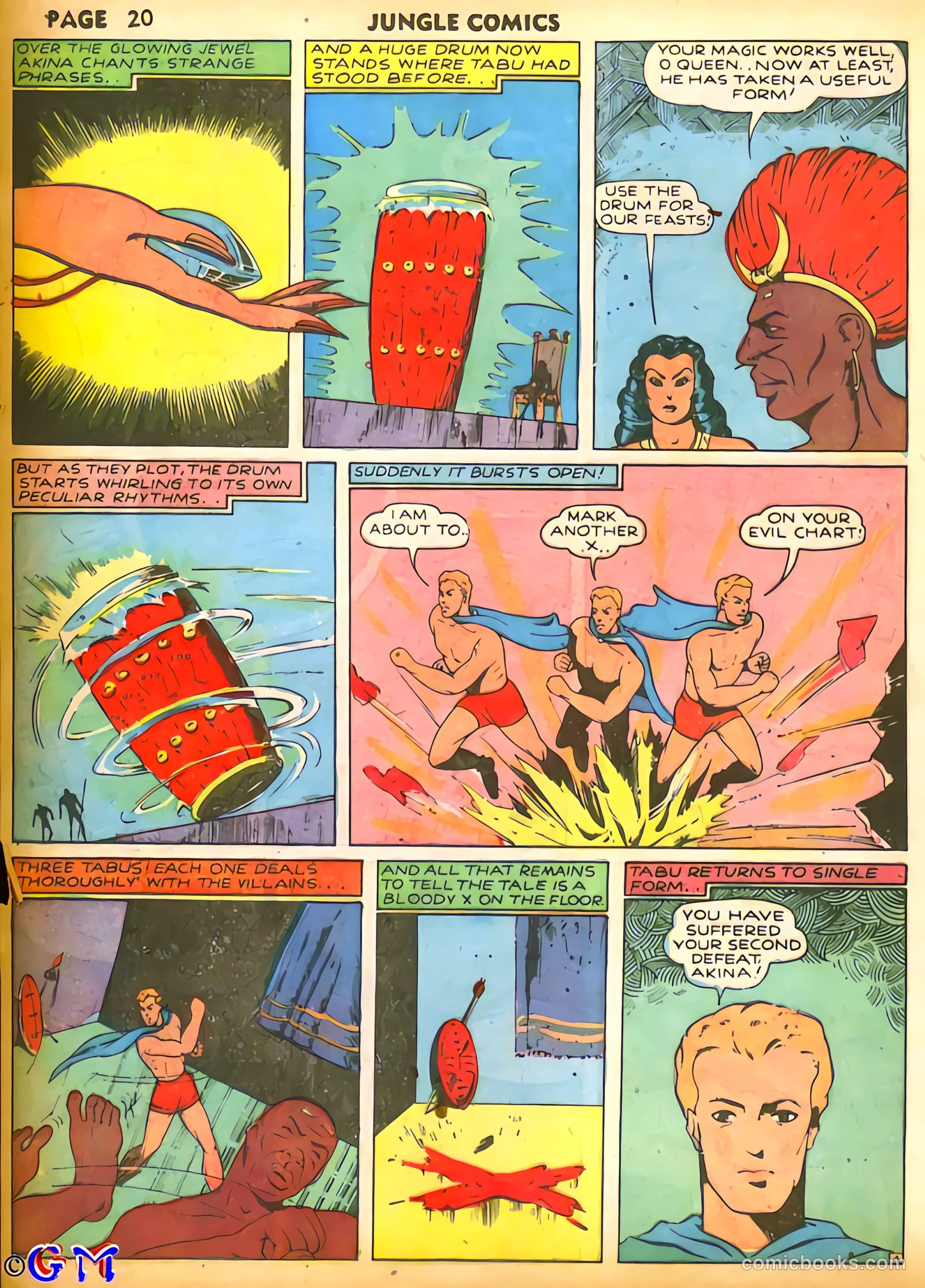 Jungle Comics #15 (1941) — page 23 of 69
