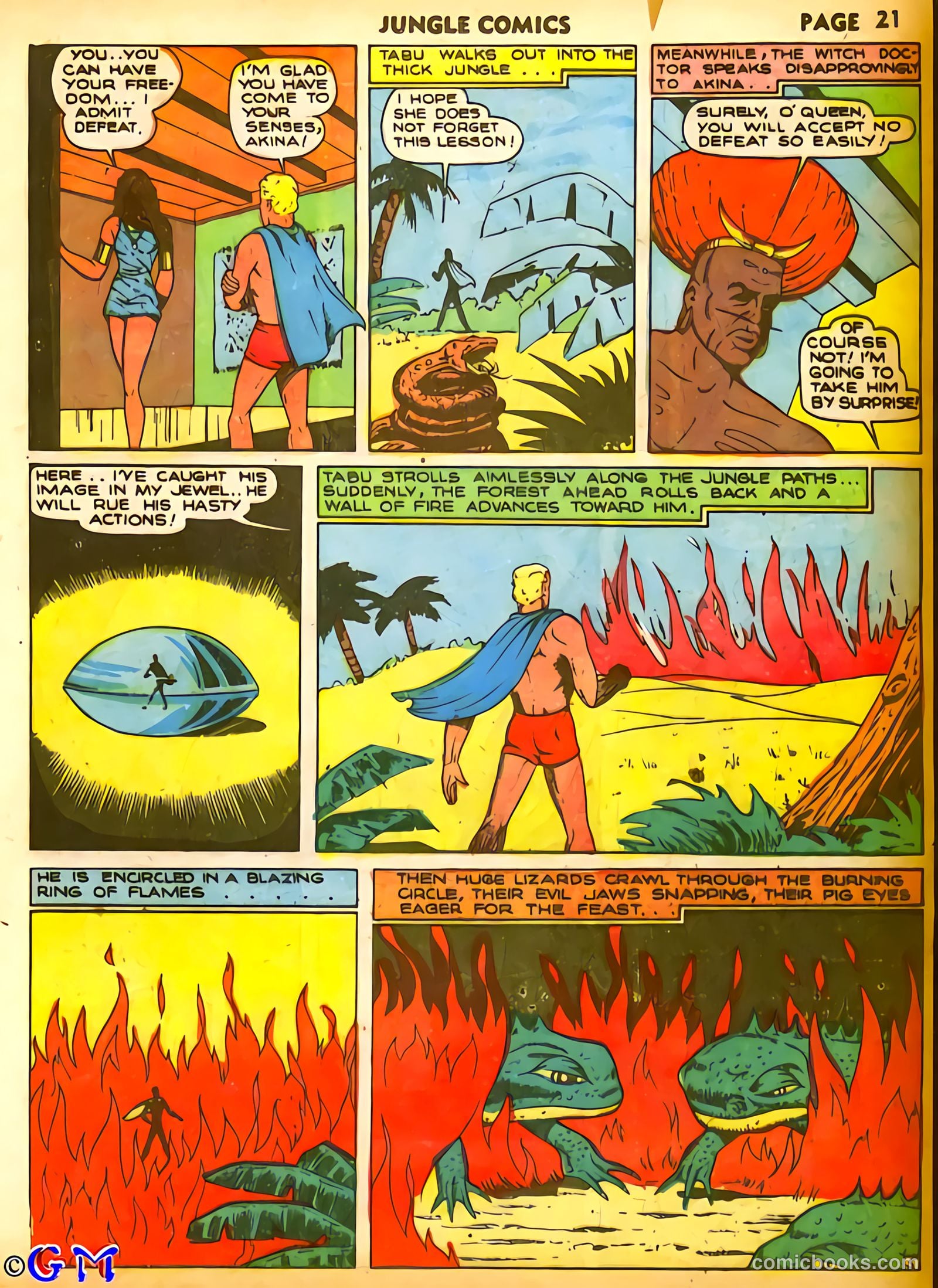 Jungle Comics #15 (1941) — page 24 of 69