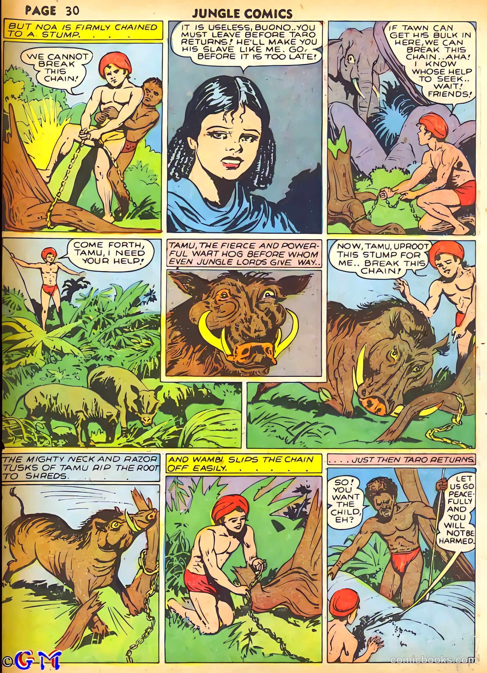 Jungle Comics #15 (1941) — page 33 of 69