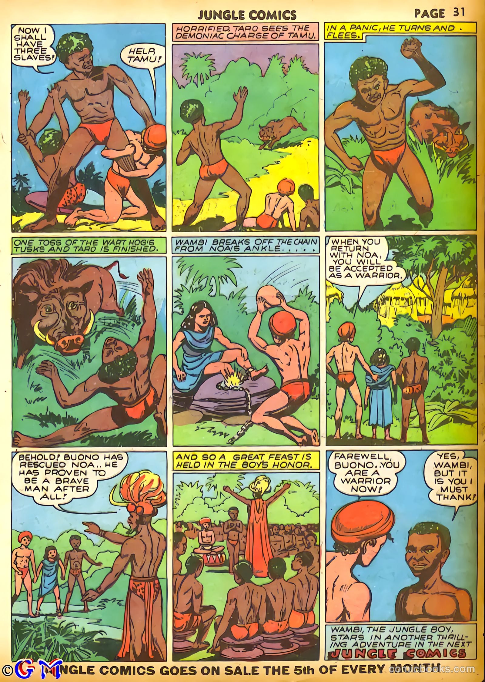Jungle Comics #15 (1941) — page 34 of 69