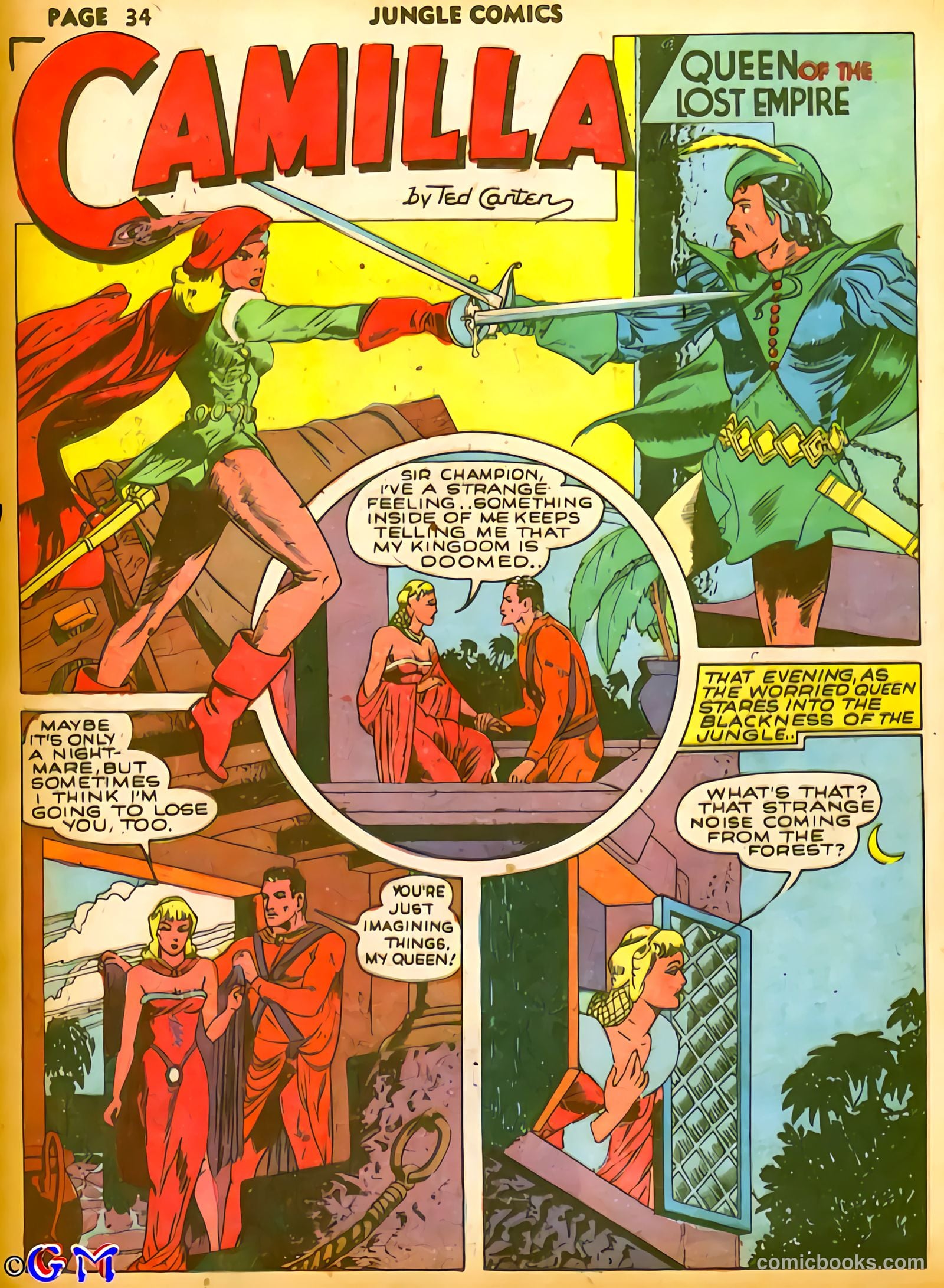 Jungle Comics #15 (1941) — page 37 of 69