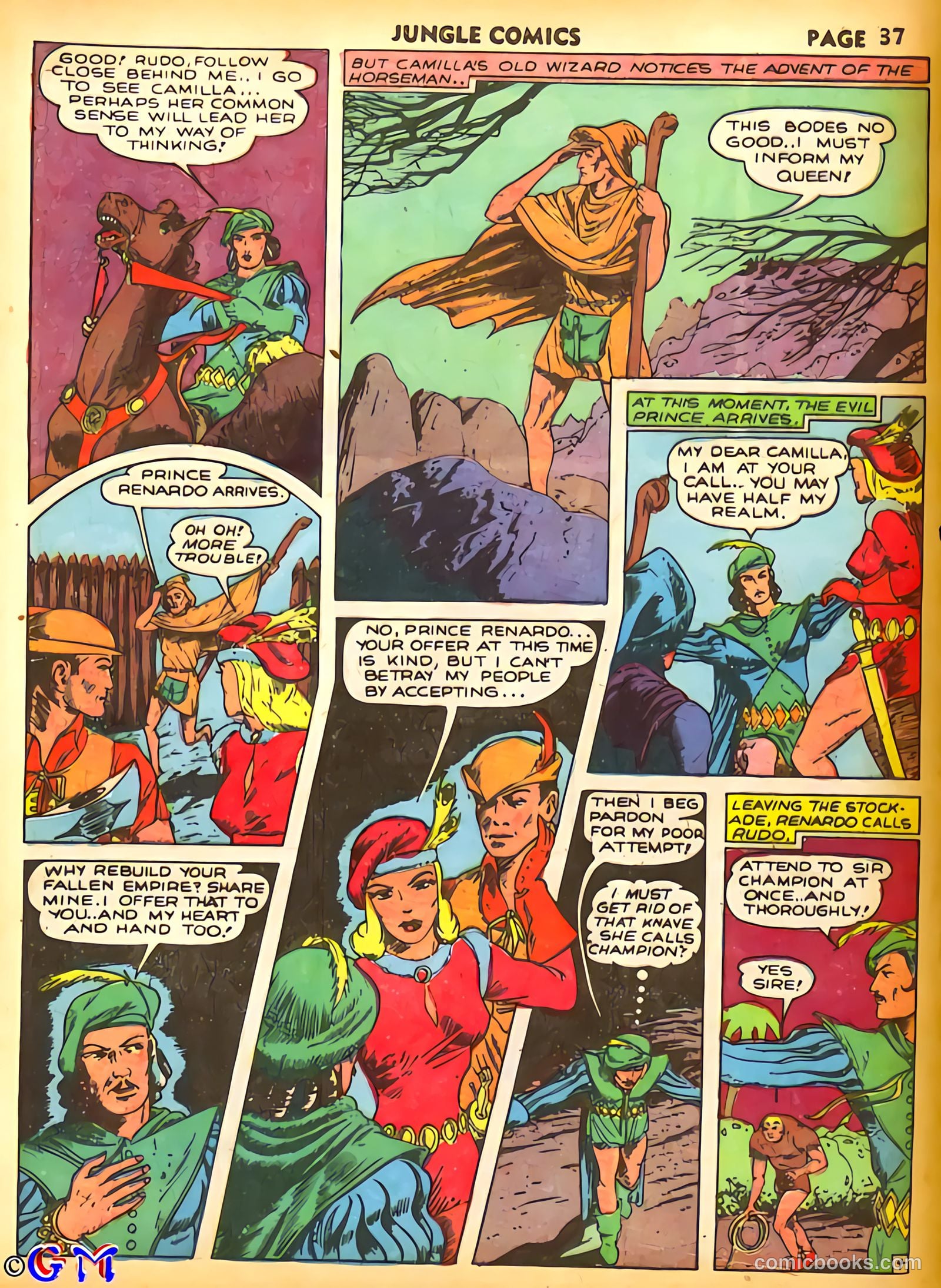 Jungle Comics #15 (1941) — page 40 of 69