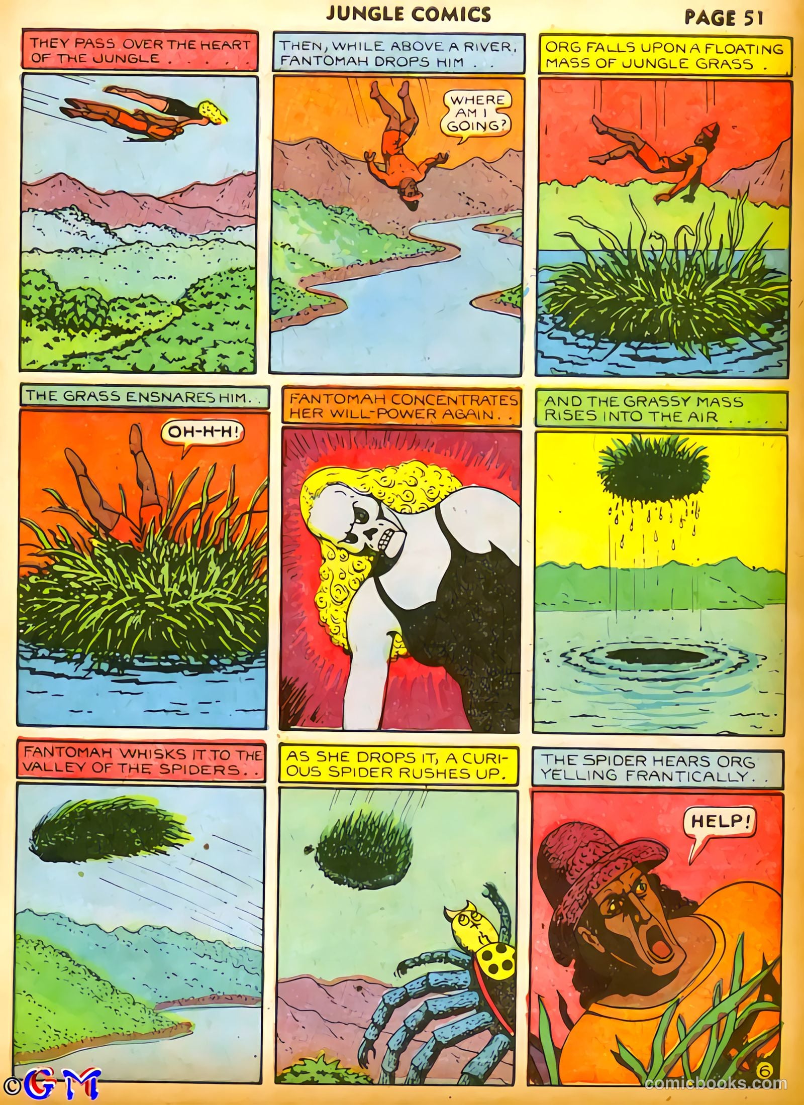 Jungle Comics #15 (1941) — page 54 of 69
