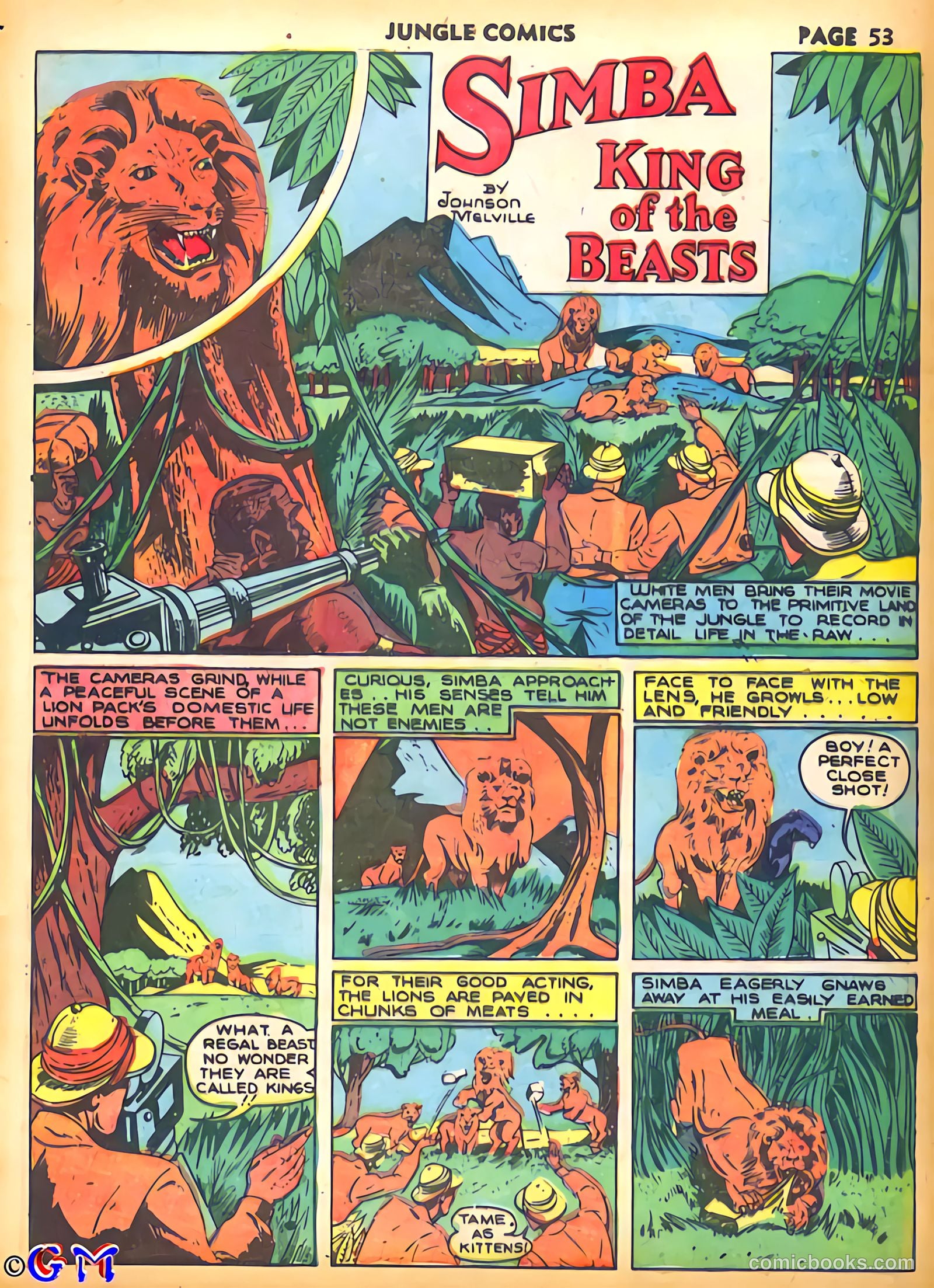 Jungle Comics #15 (1941) — page 56 of 69
