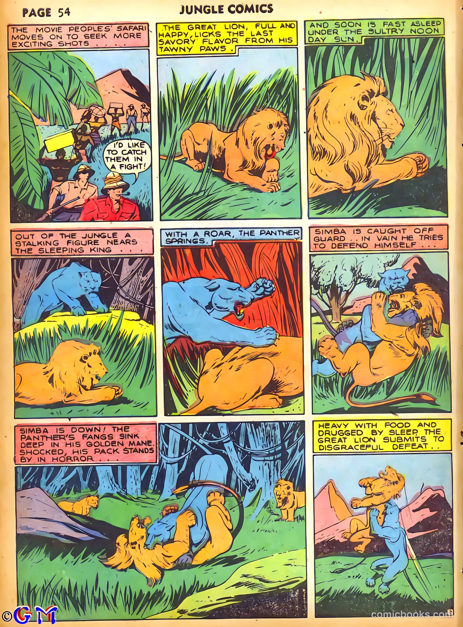 Jungle Comics #15 (1941) — page 57 of 69