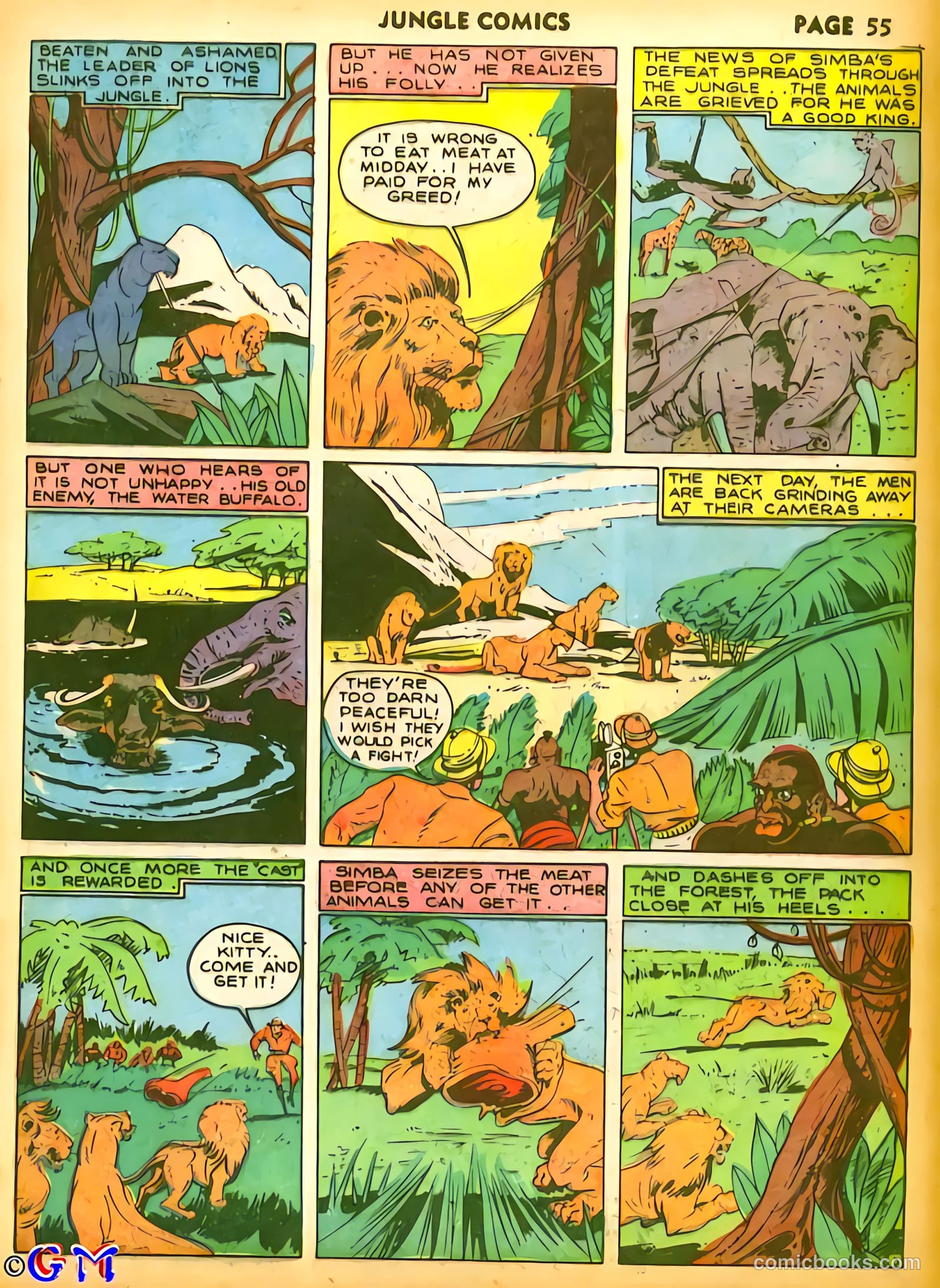 Jungle Comics #15 (1941) — page 58 of 69