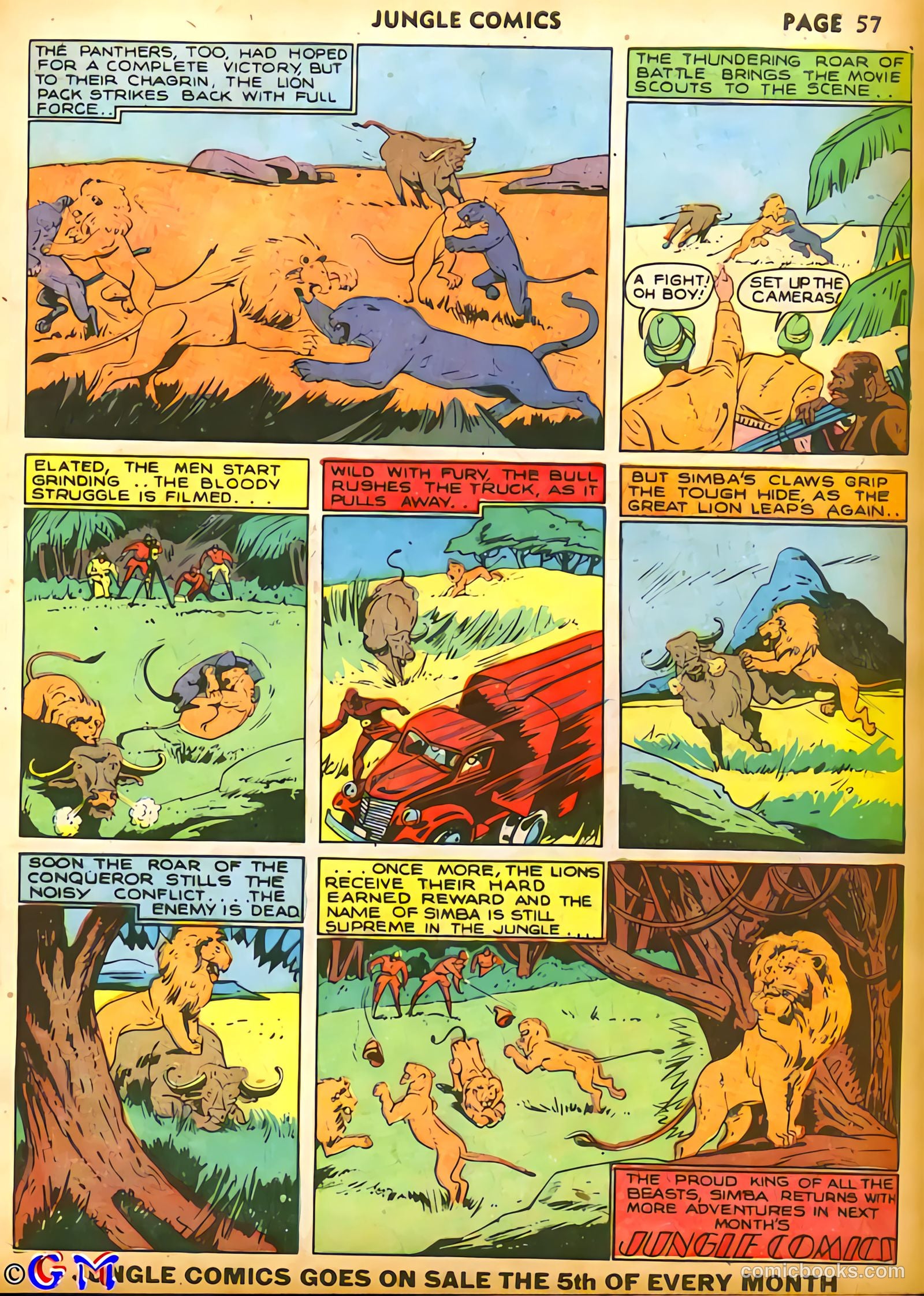 Jungle Comics #15 (1941) — page 60 of 69