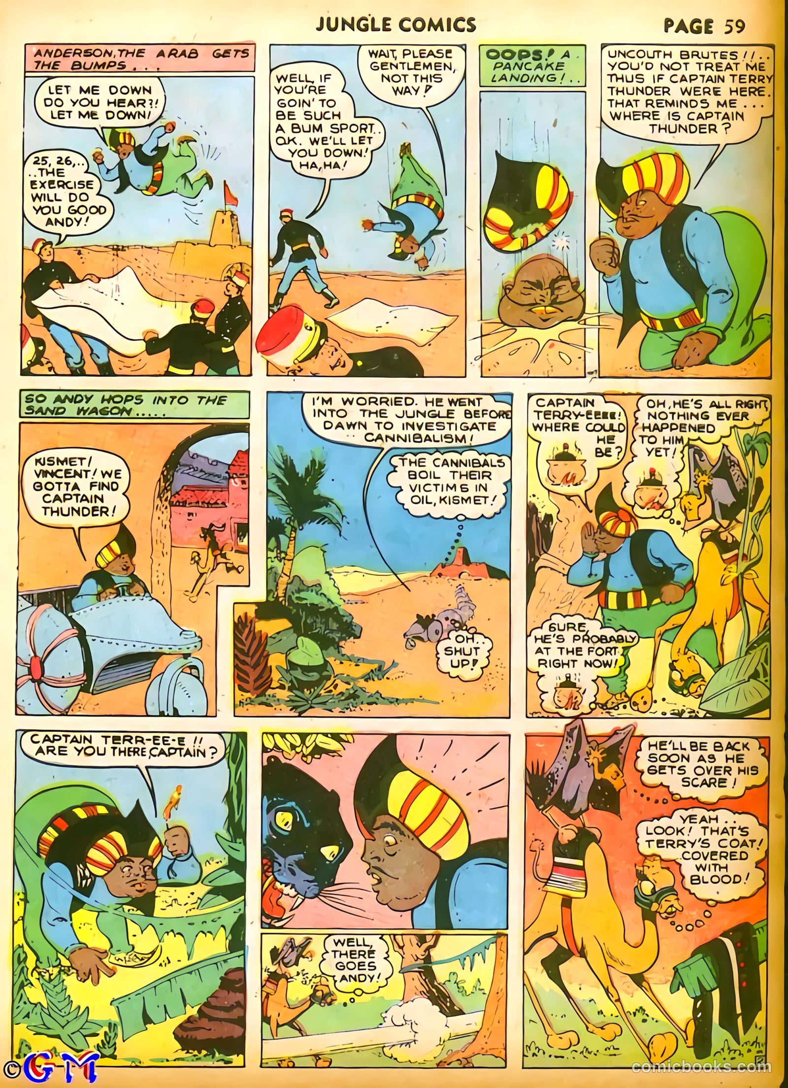 Jungle Comics #15 (1941) — page 62 of 69
