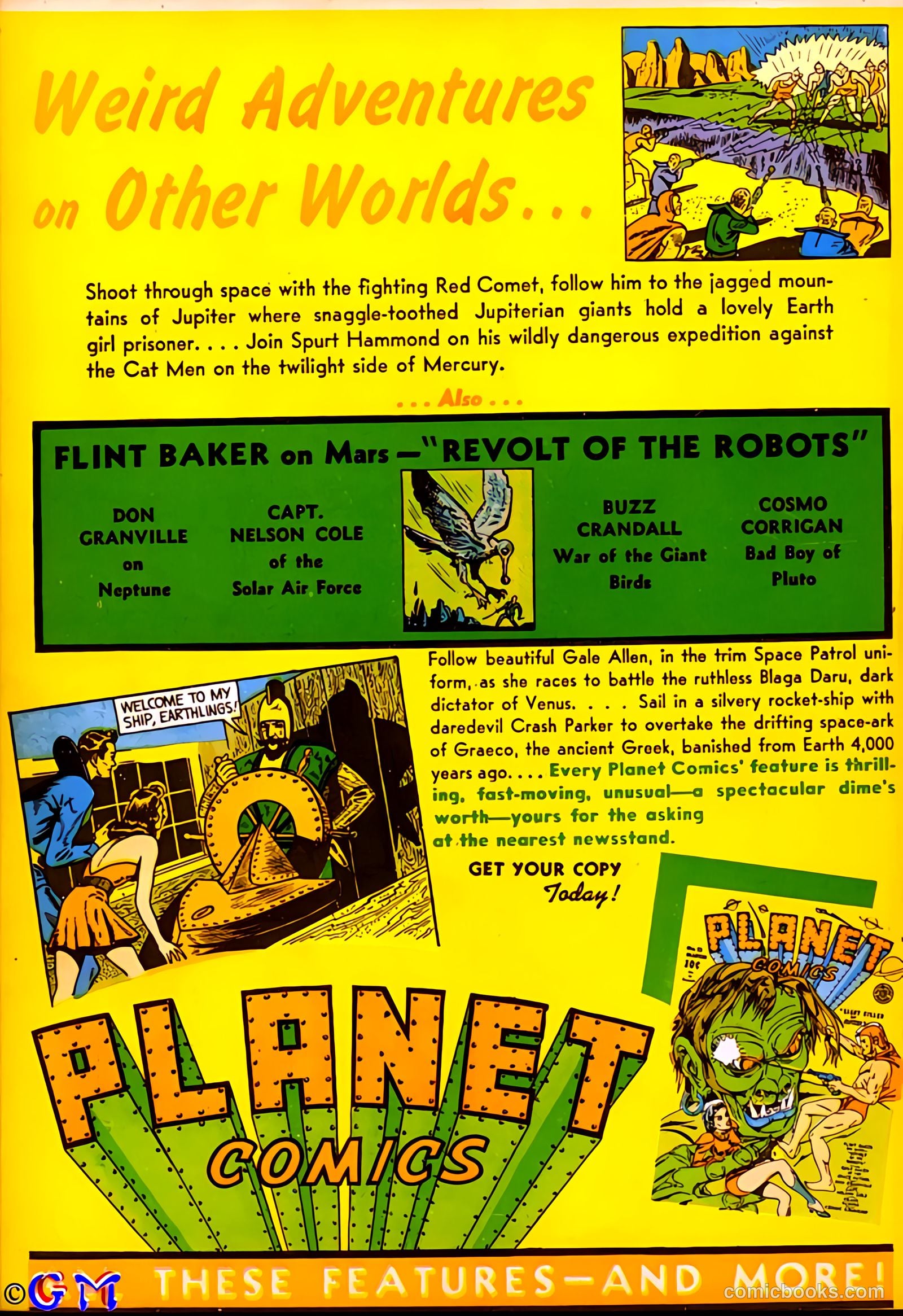 Jungle Comics #15 (1941) — page 69 of 69