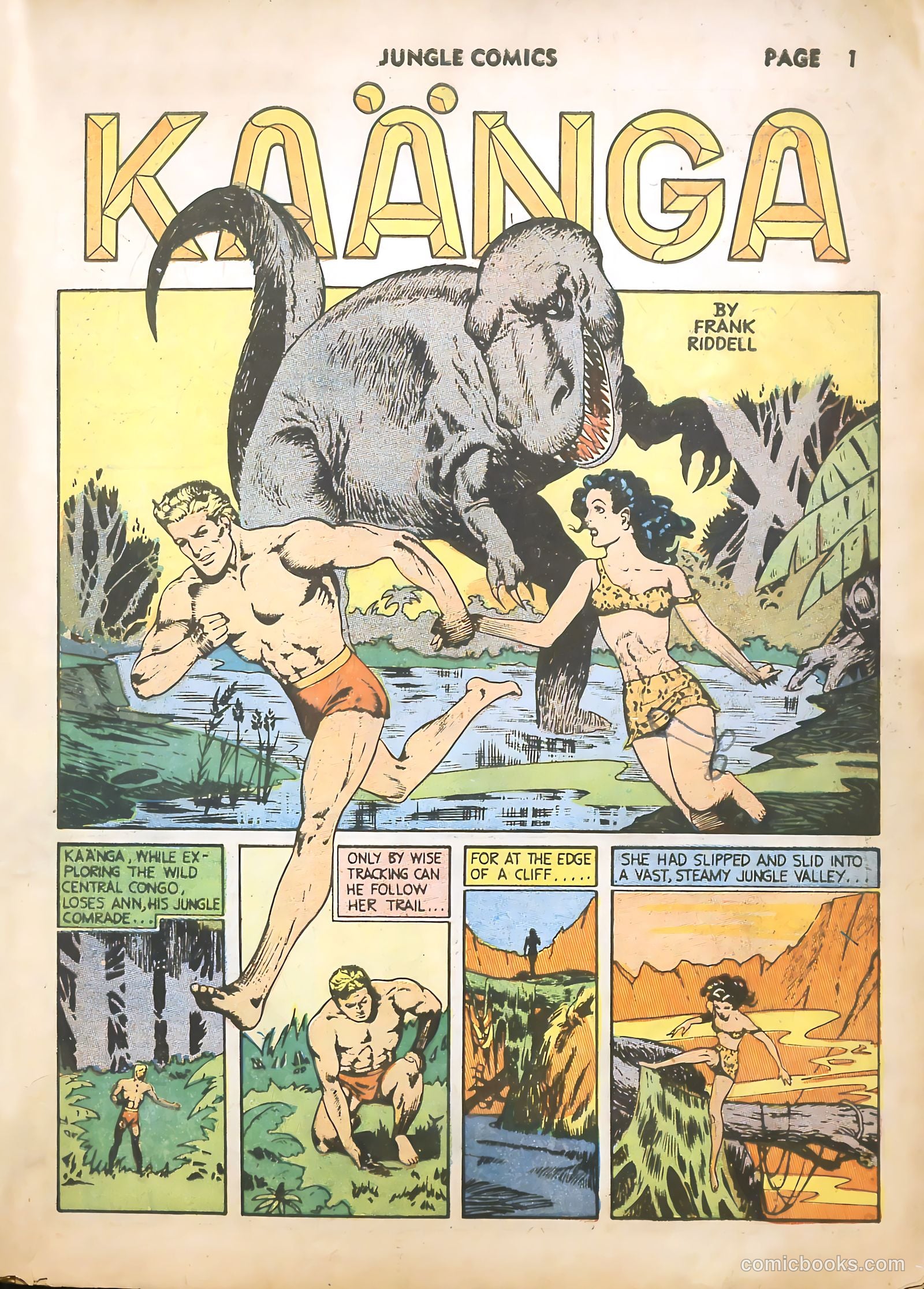 Jungle Comics #16 (1941) — page 3 of 68
