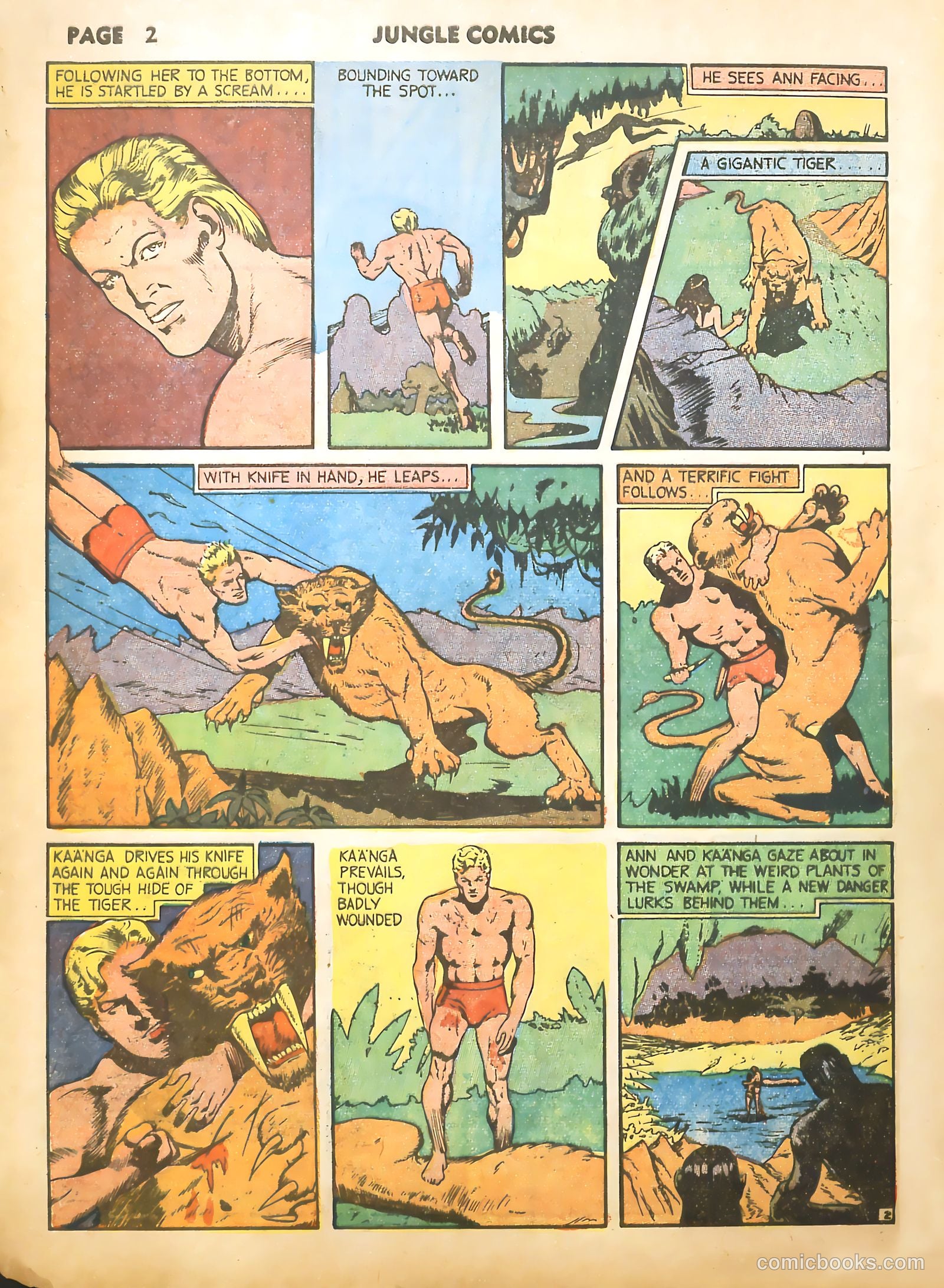 Jungle Comics #16 (1941) — page 4 of 68