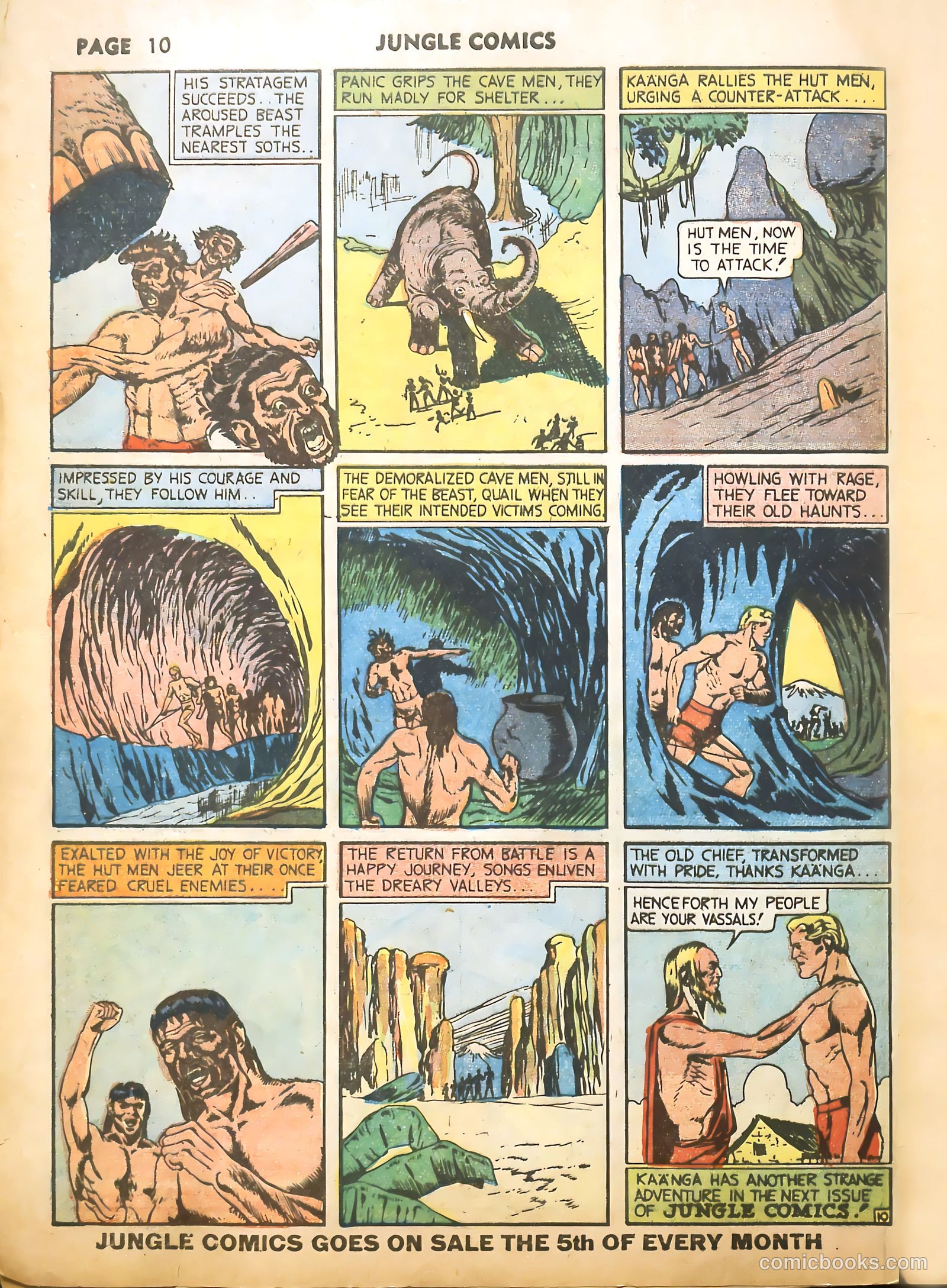 Jungle Comics #16 (1941) — page 12 of 68