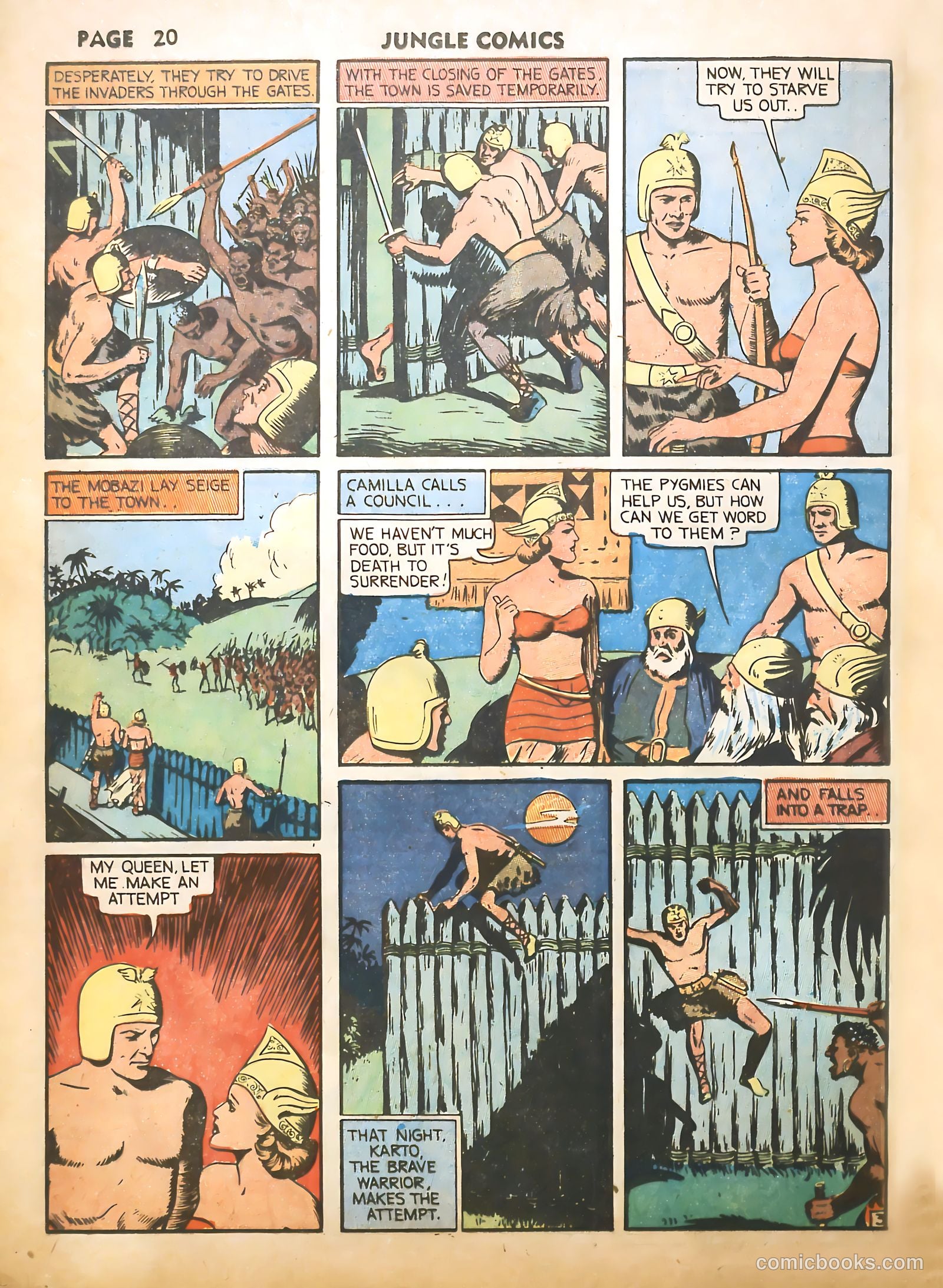 Jungle Comics #16 (1941) — page 22 of 68