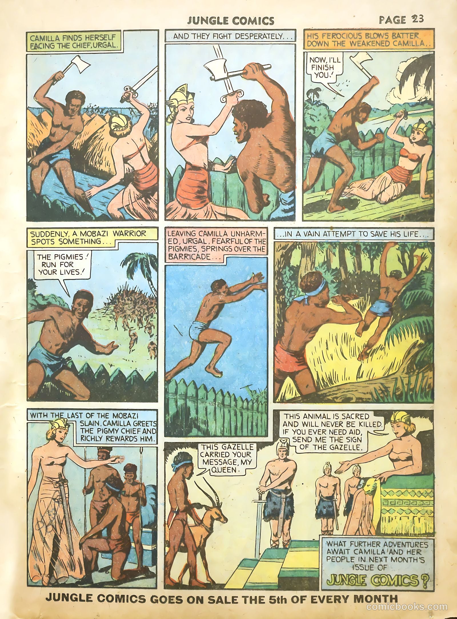 Jungle Comics #16 (1941) — page 25 of 68