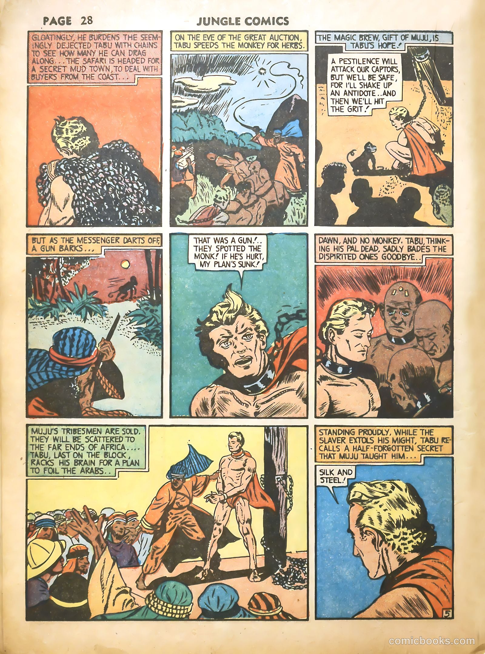 Jungle Comics #16 (1941) — page 30 of 68