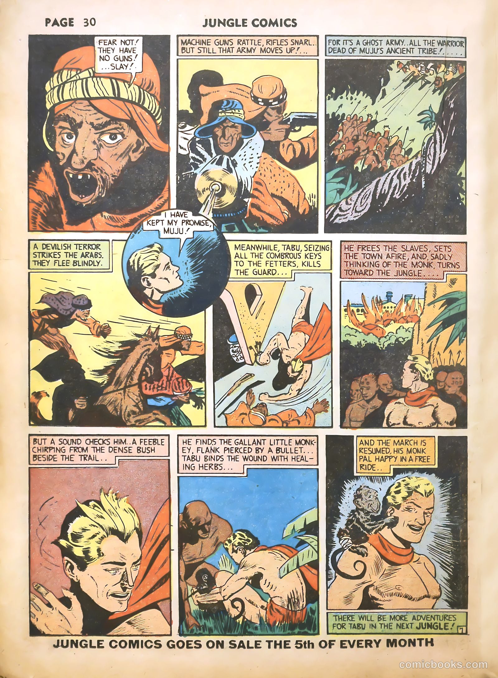 Jungle Comics #16 (1941) — page 32 of 68