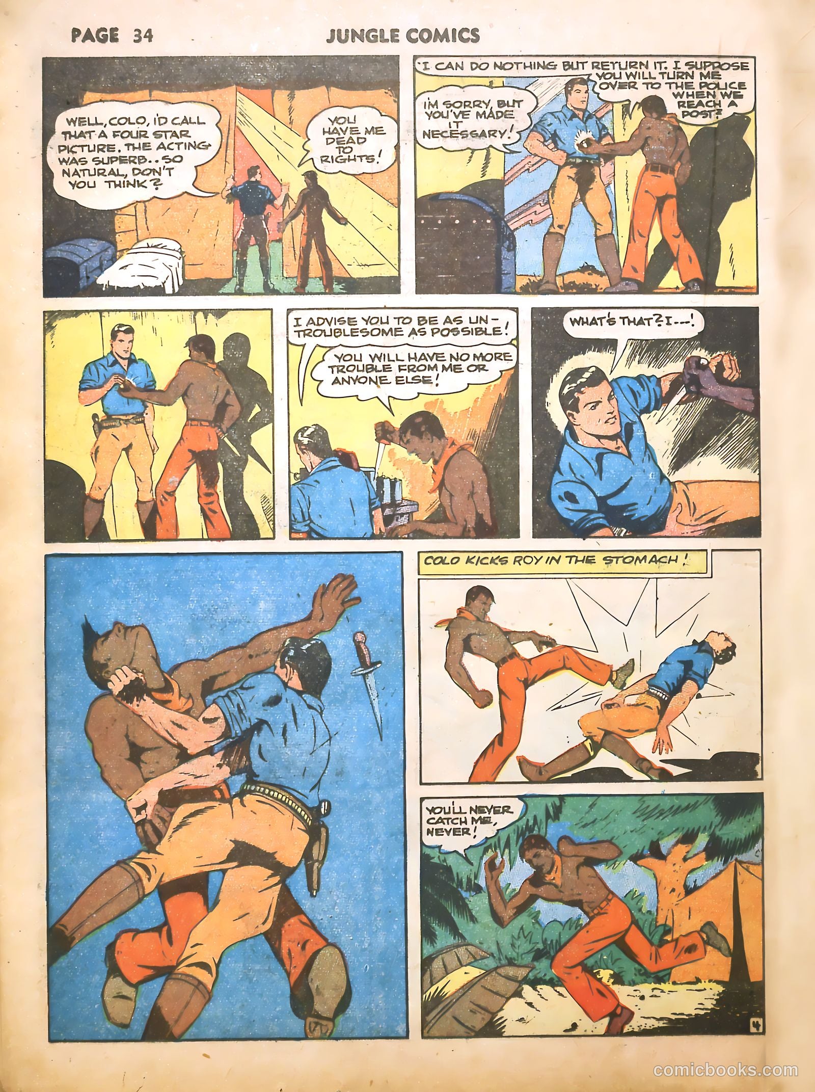 Jungle Comics #16 (1941) — page 36 of 68