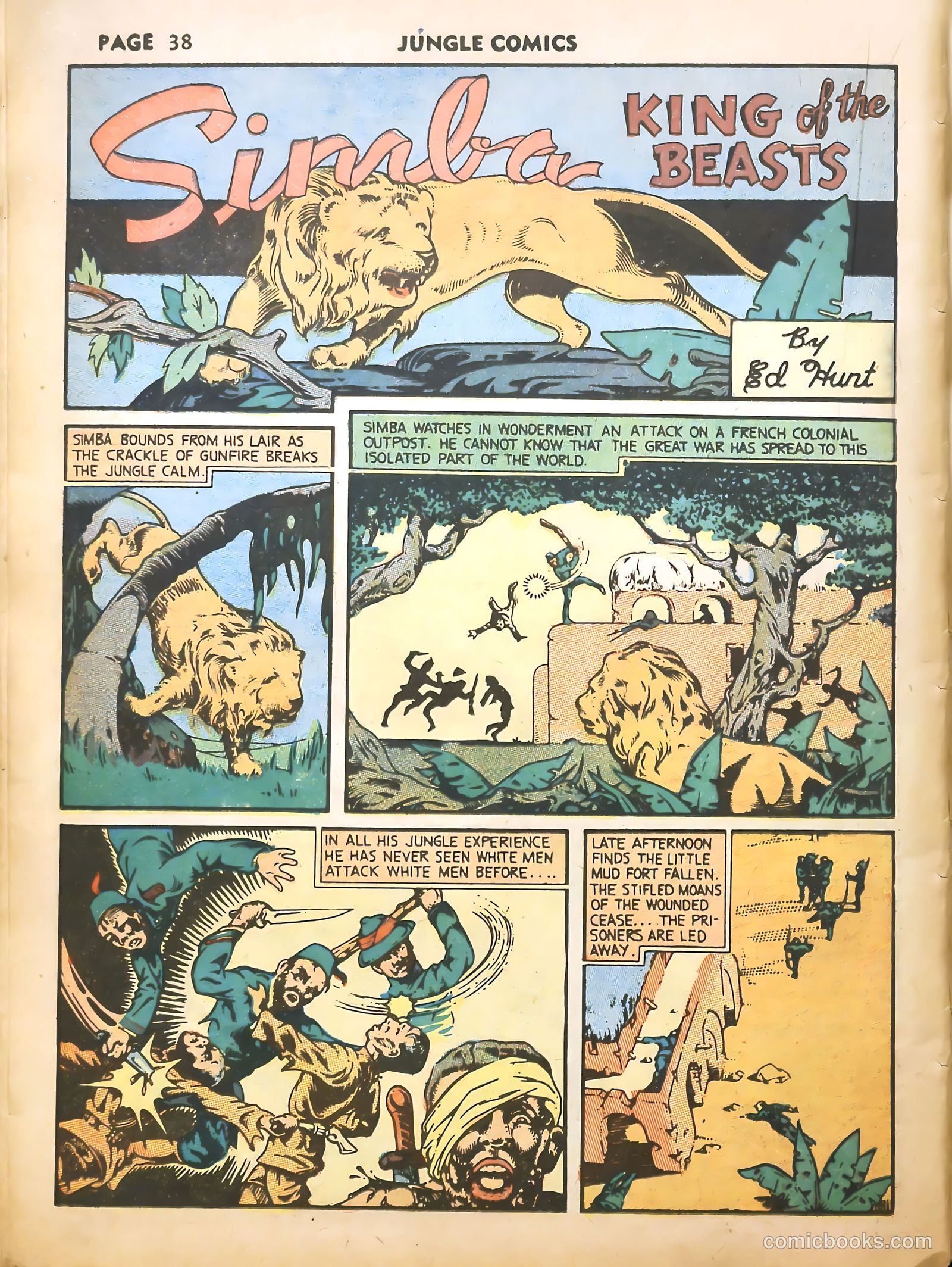 Jungle Comics #16 (1941) — page 40 of 68