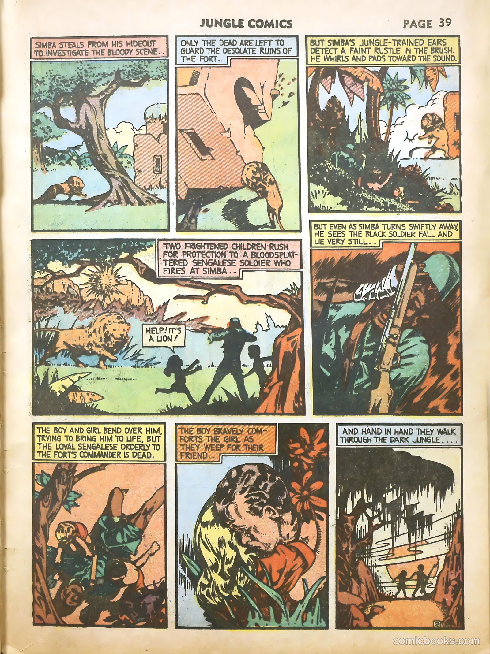 Jungle Comics #16 (1941) — page 41 of 68
