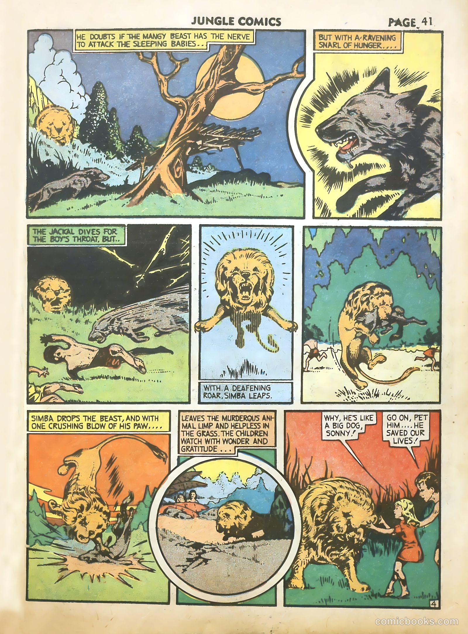 Jungle Comics #16 (1941) — page 43 of 68