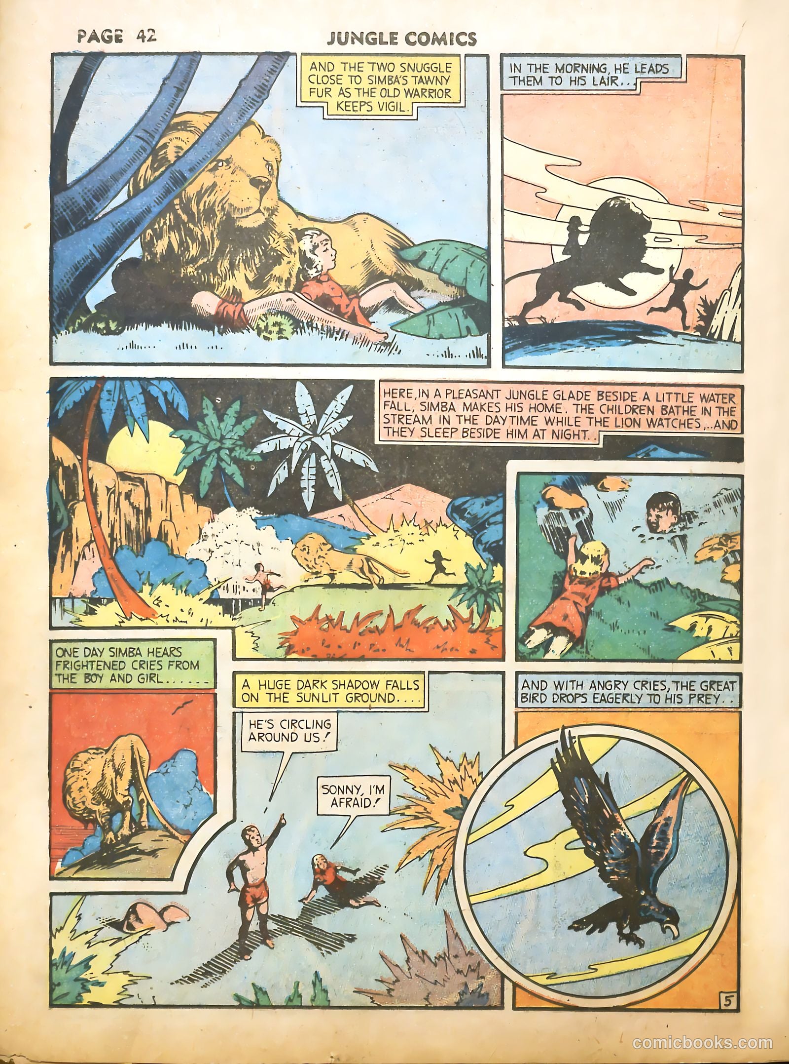 Jungle Comics #16 (1941) — page 44 of 68