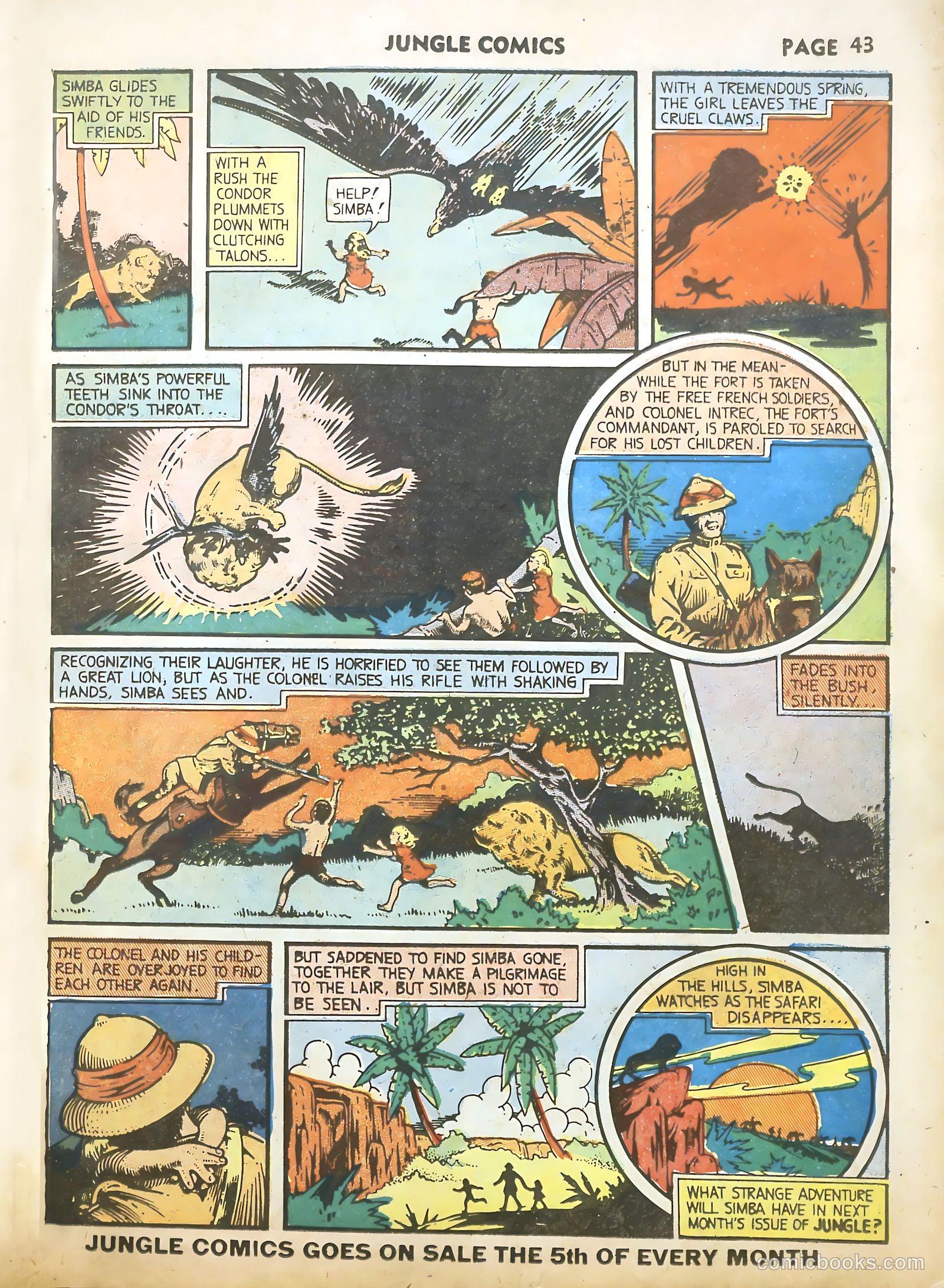 Jungle Comics #16 (1941) — page 45 of 68