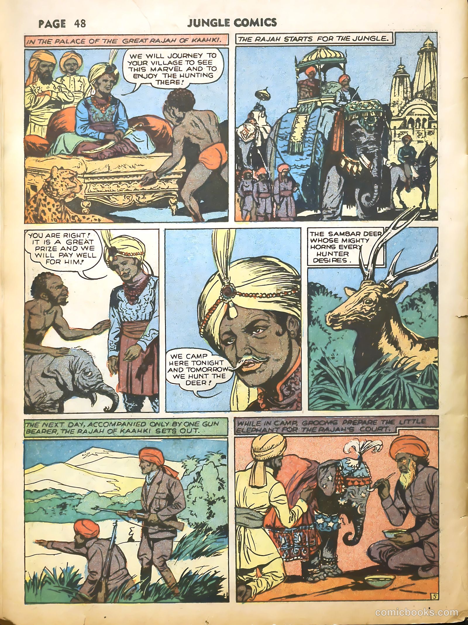 Jungle Comics #16 (1941) — page 50 of 68
