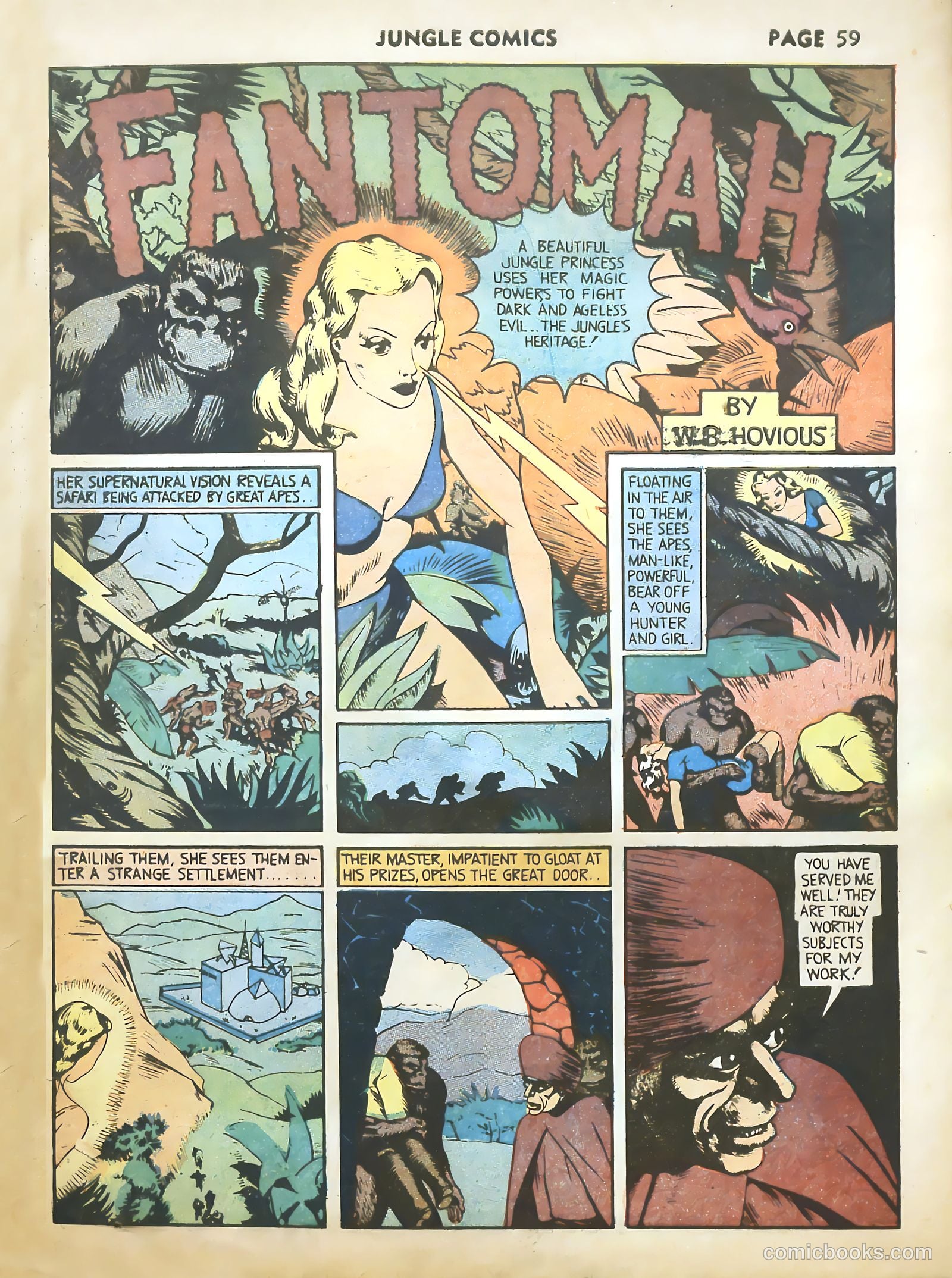 Jungle Comics #16 (1941) — page 61 of 68
