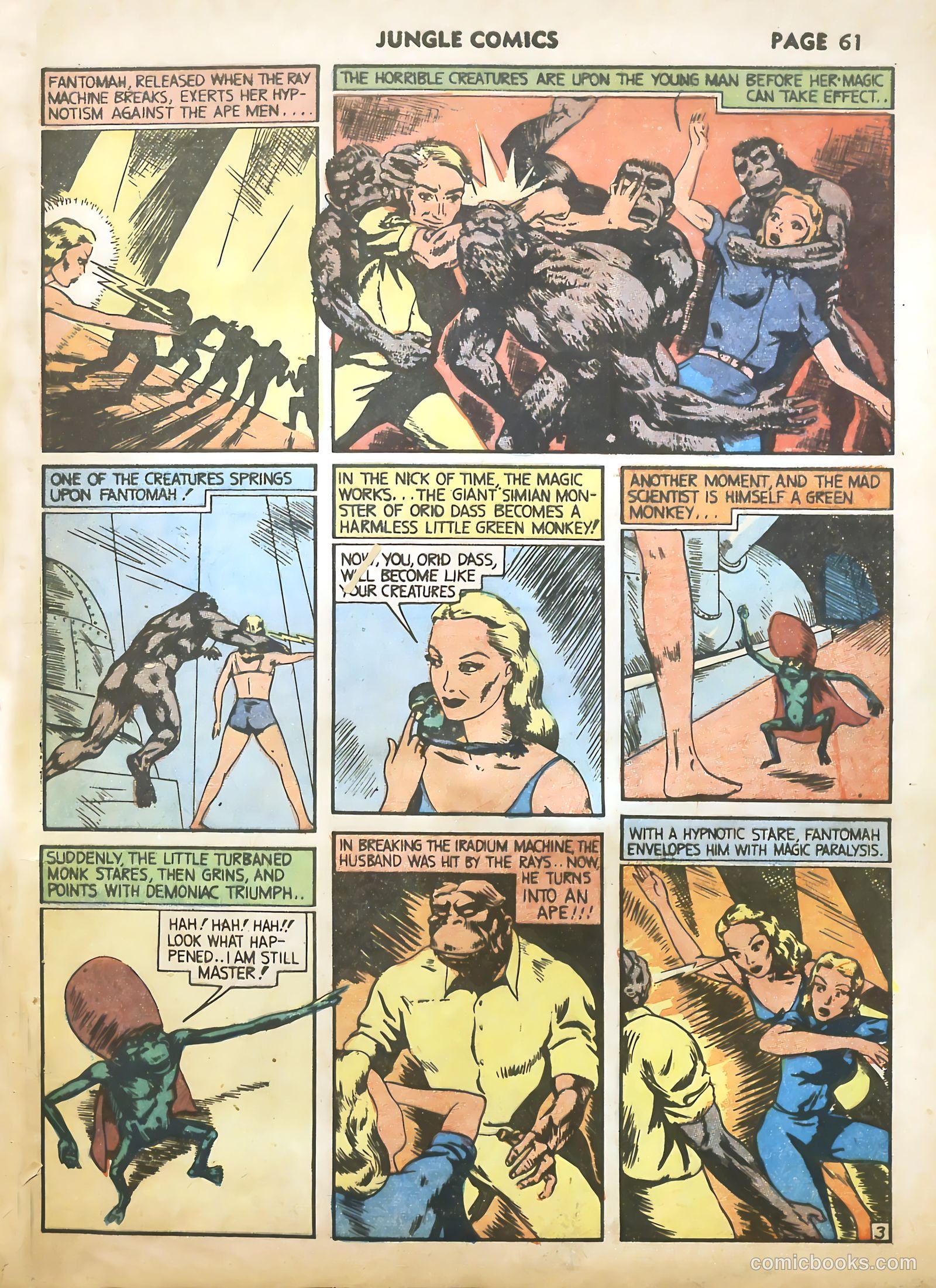 Jungle Comics #16 (1941) — page 63 of 68
