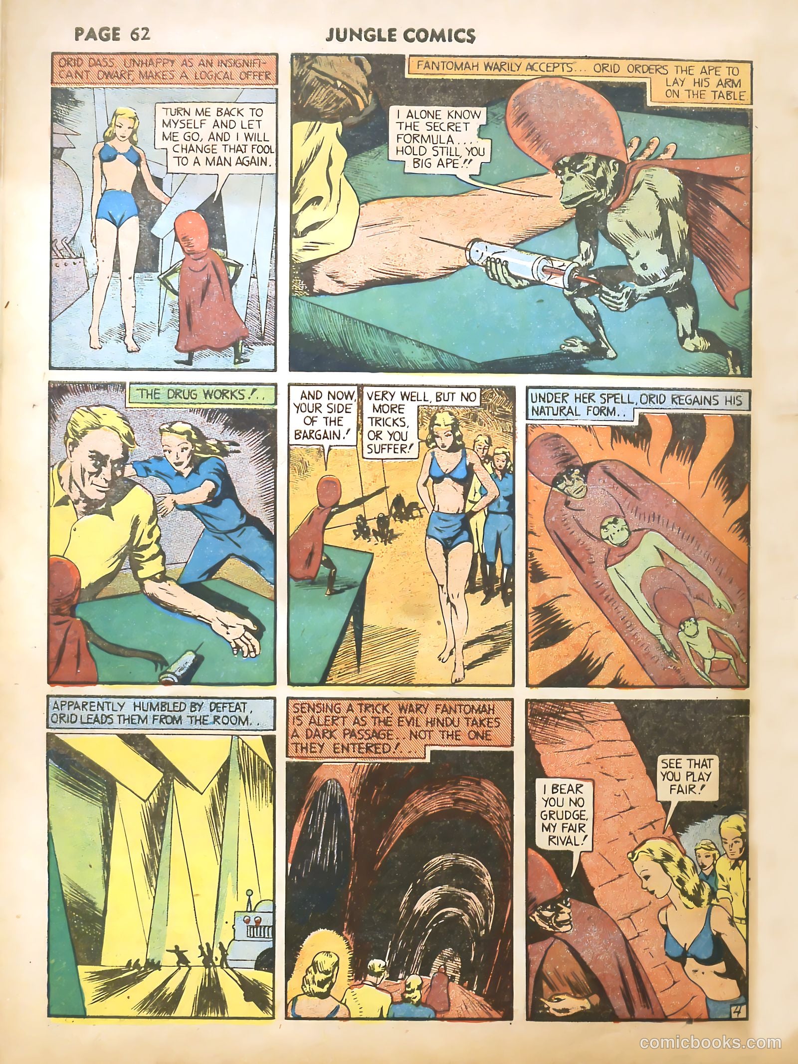 Jungle Comics #16 (1941) — page 64 of 68