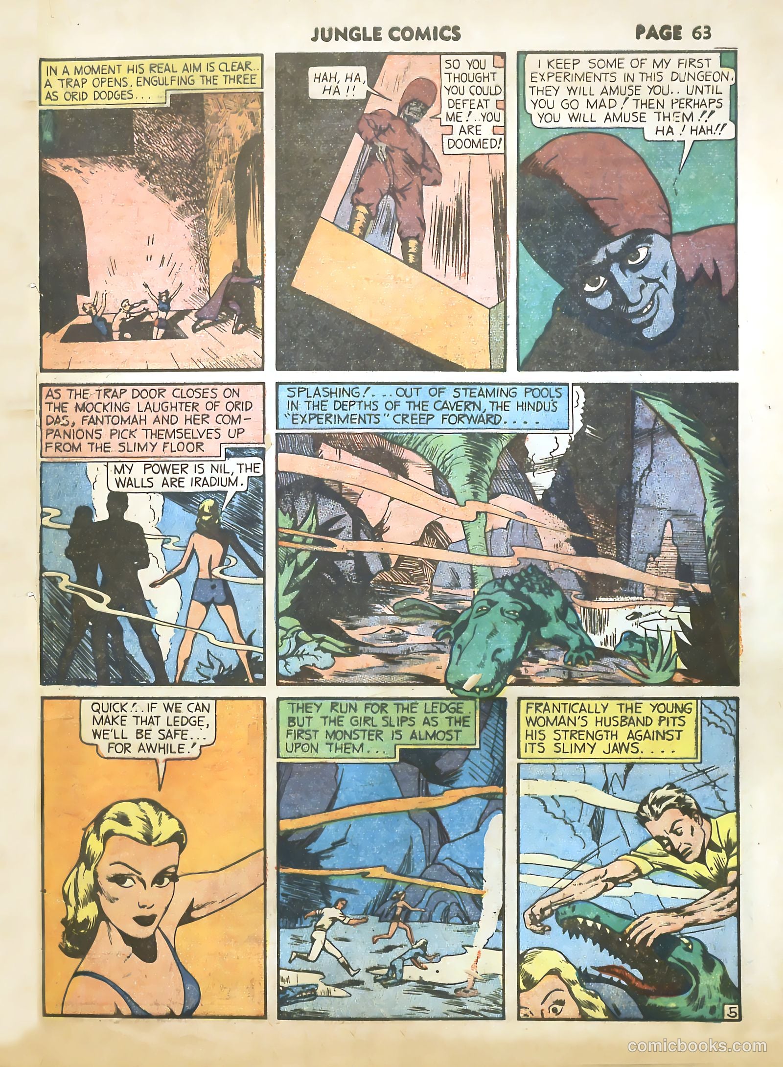 Jungle Comics #16 (1941) — page 65 of 68