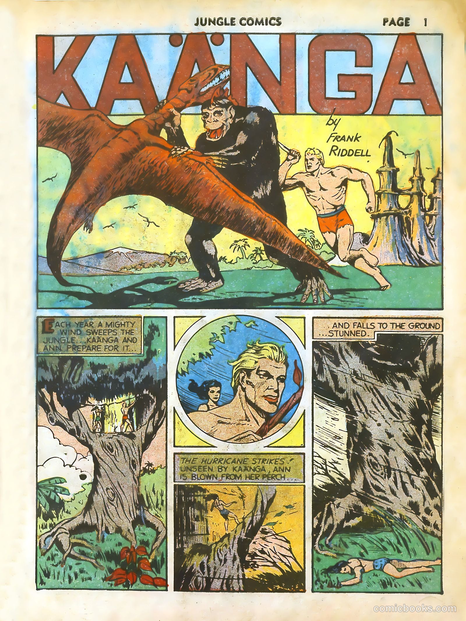 Jungle Comics #17 (1941) — page 3 of 68