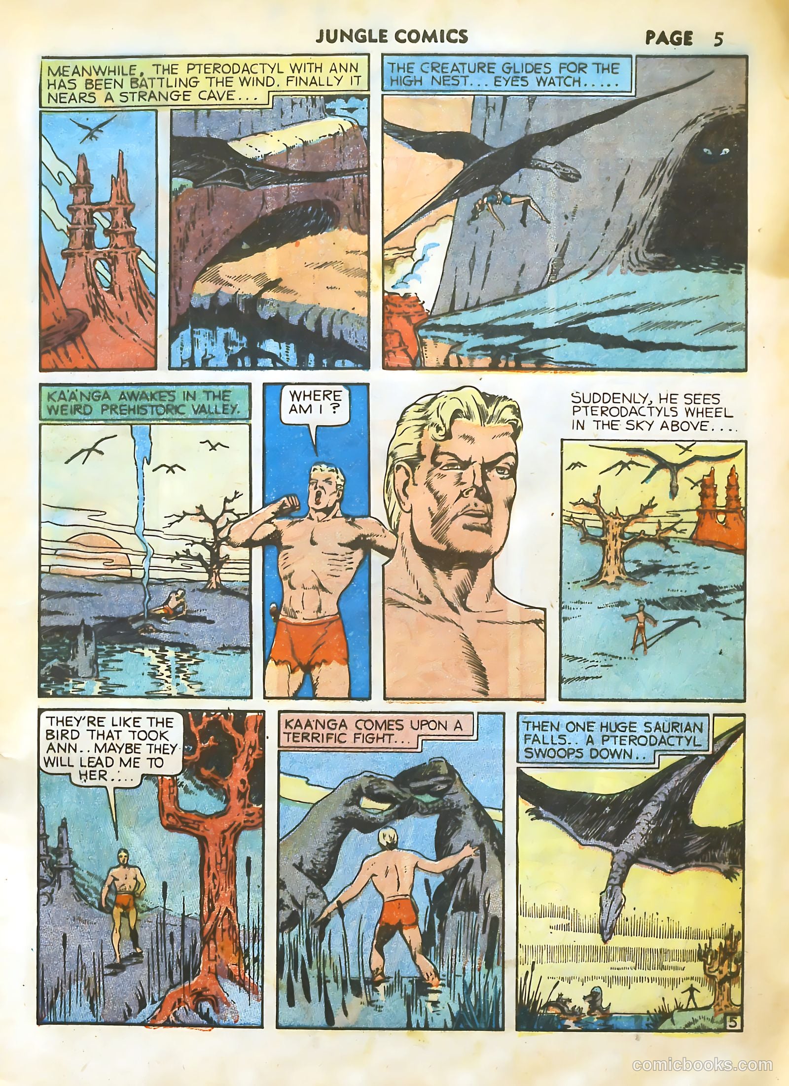 Jungle Comics #17 (1941) — page 7 of 68
