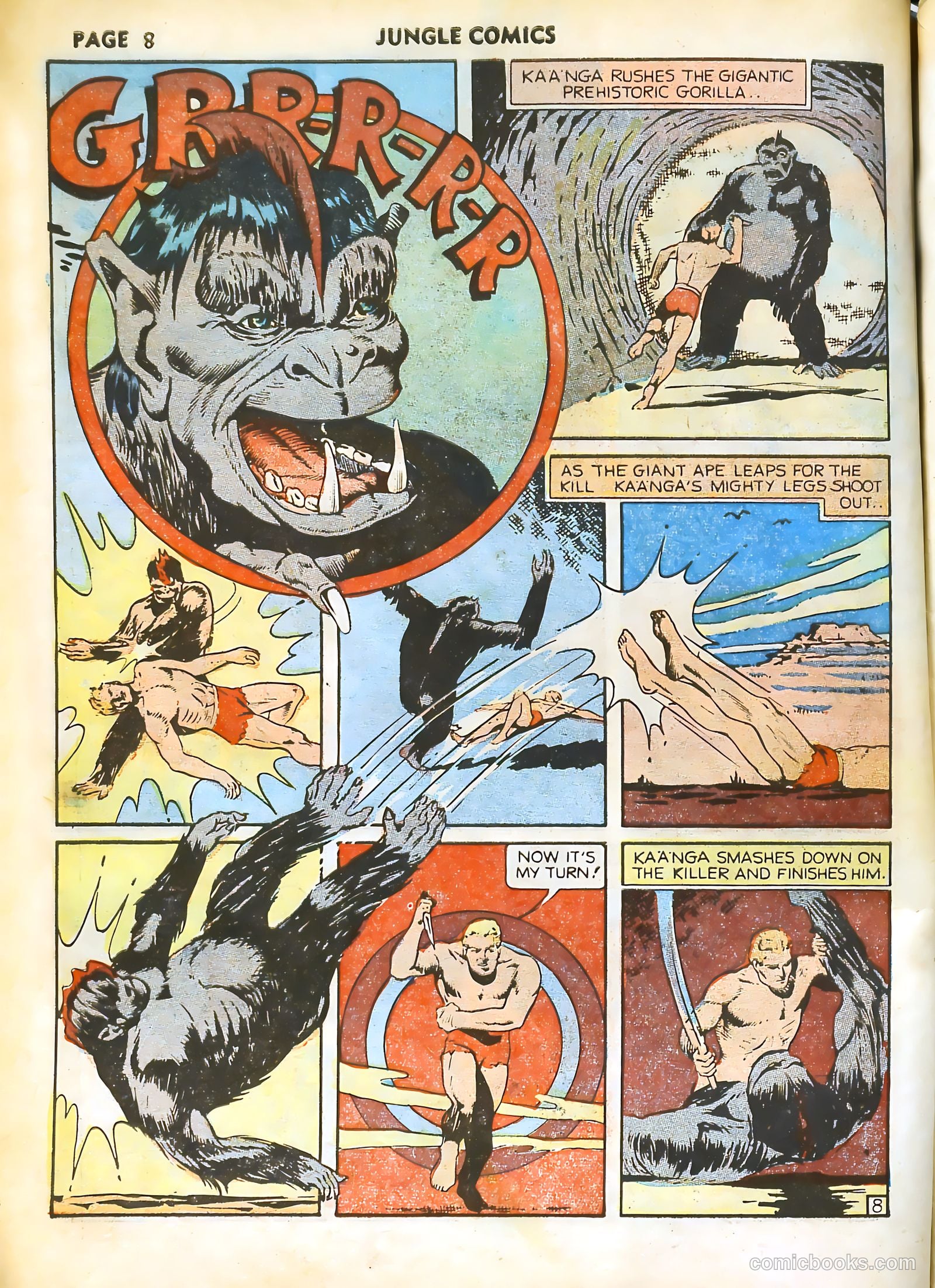 Jungle Comics #17 (1941) — page 10 of 68