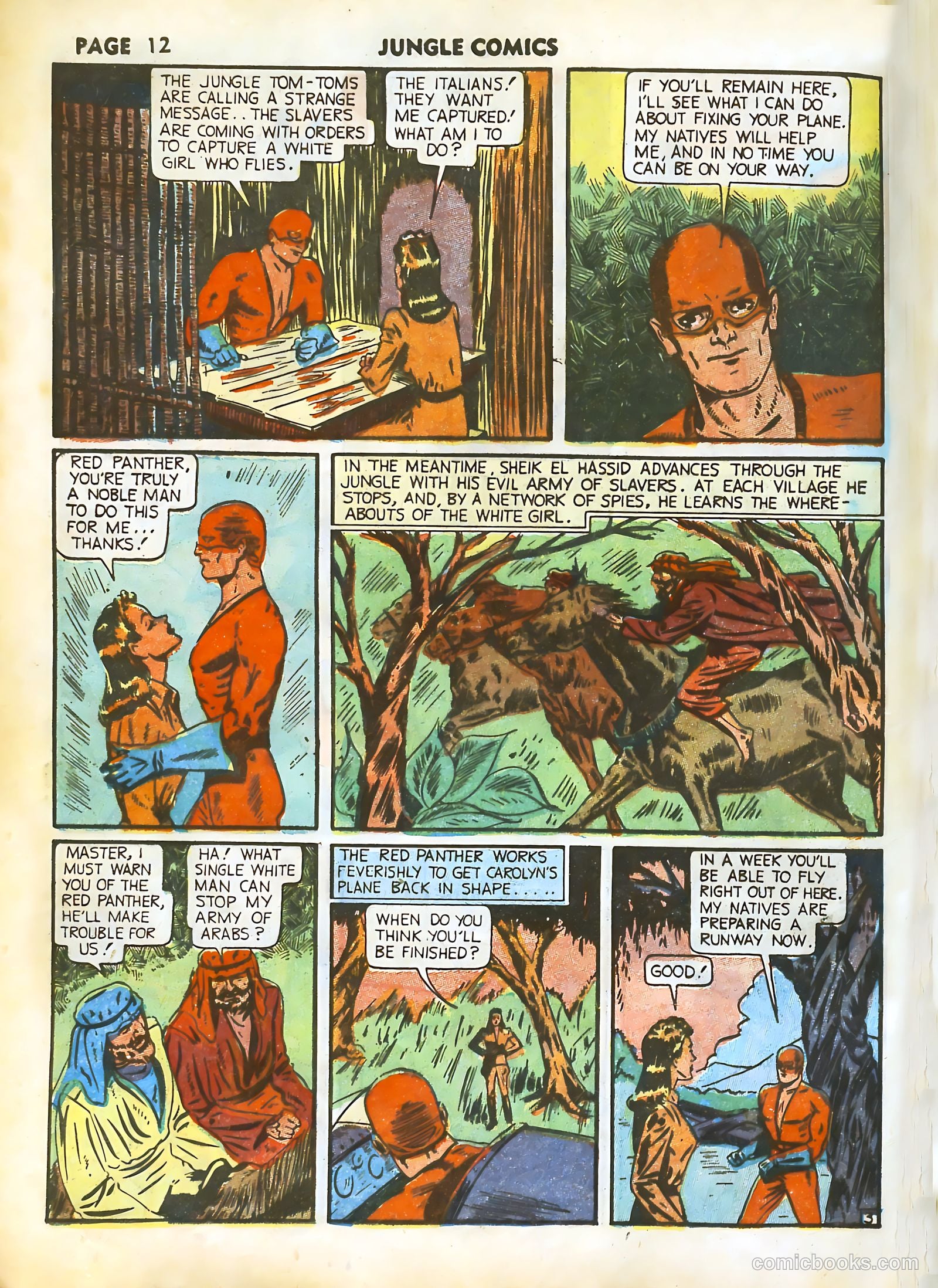 Jungle Comics #17 (1941) — page 14 of 68