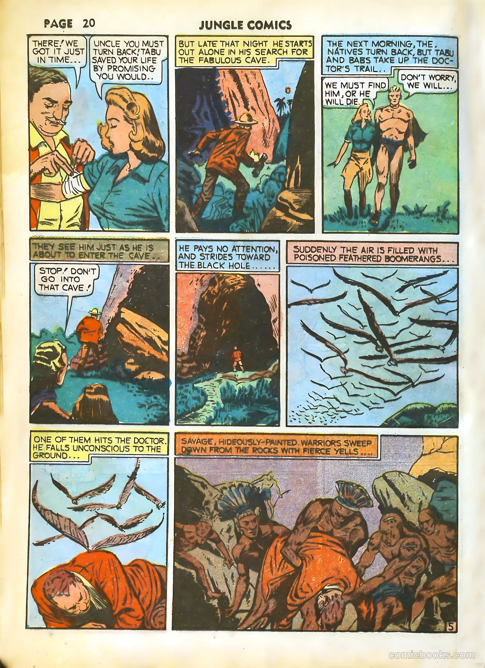 Jungle Comics #17 (1941) — page 22 of 68