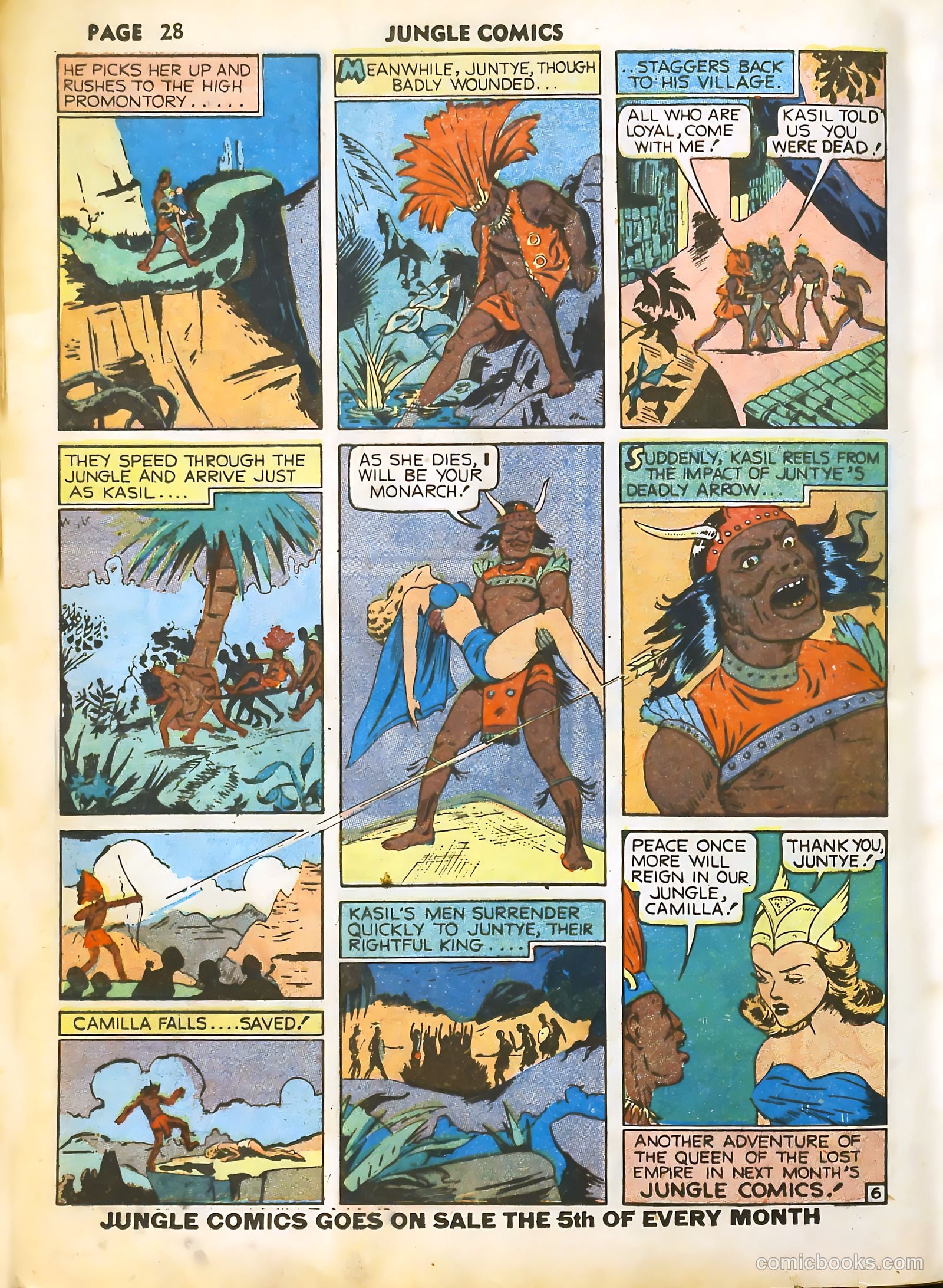Jungle Comics #17 (1941) — page 30 of 68