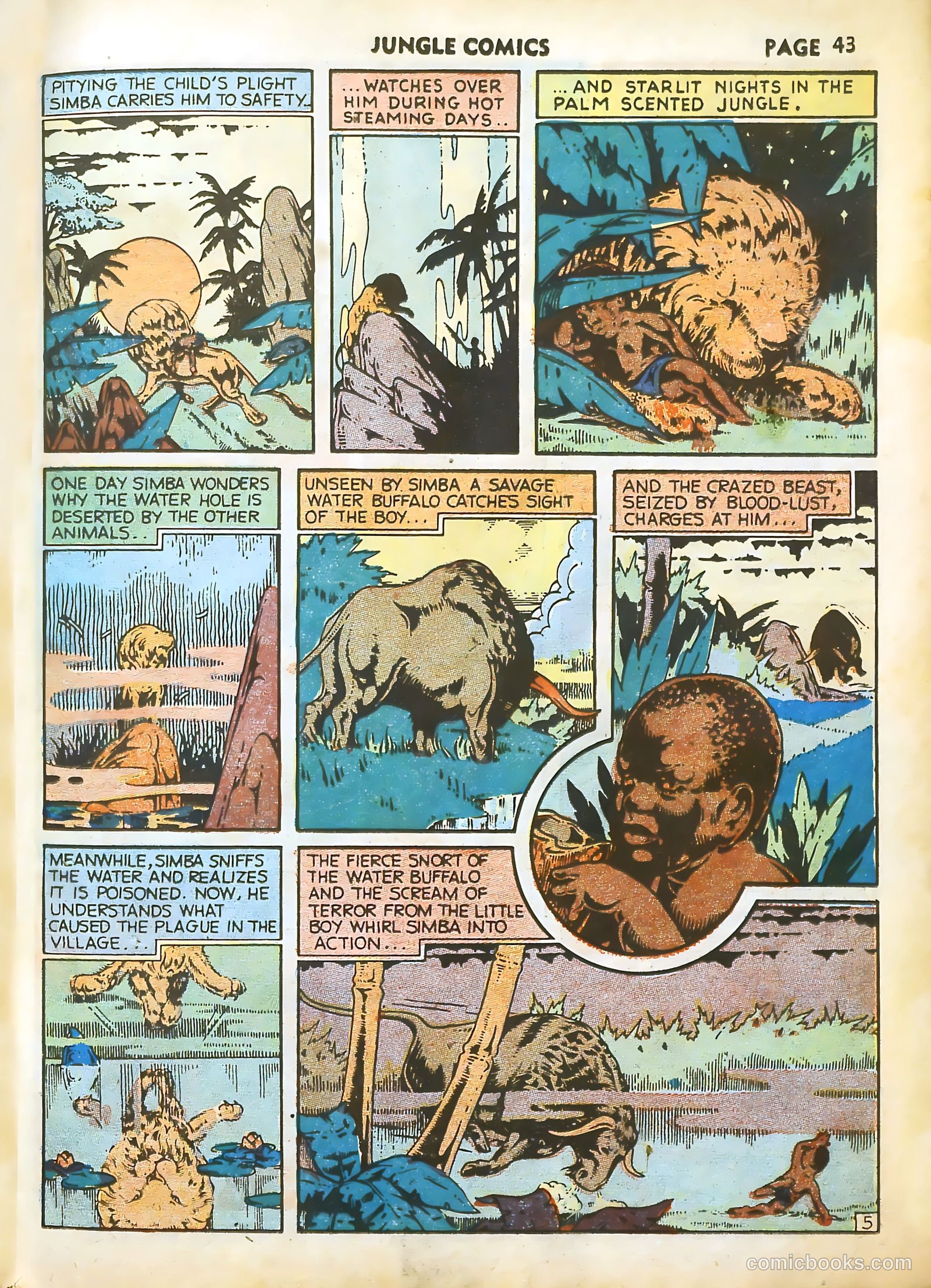 Jungle Comics #17 (1941) — page 45 of 68