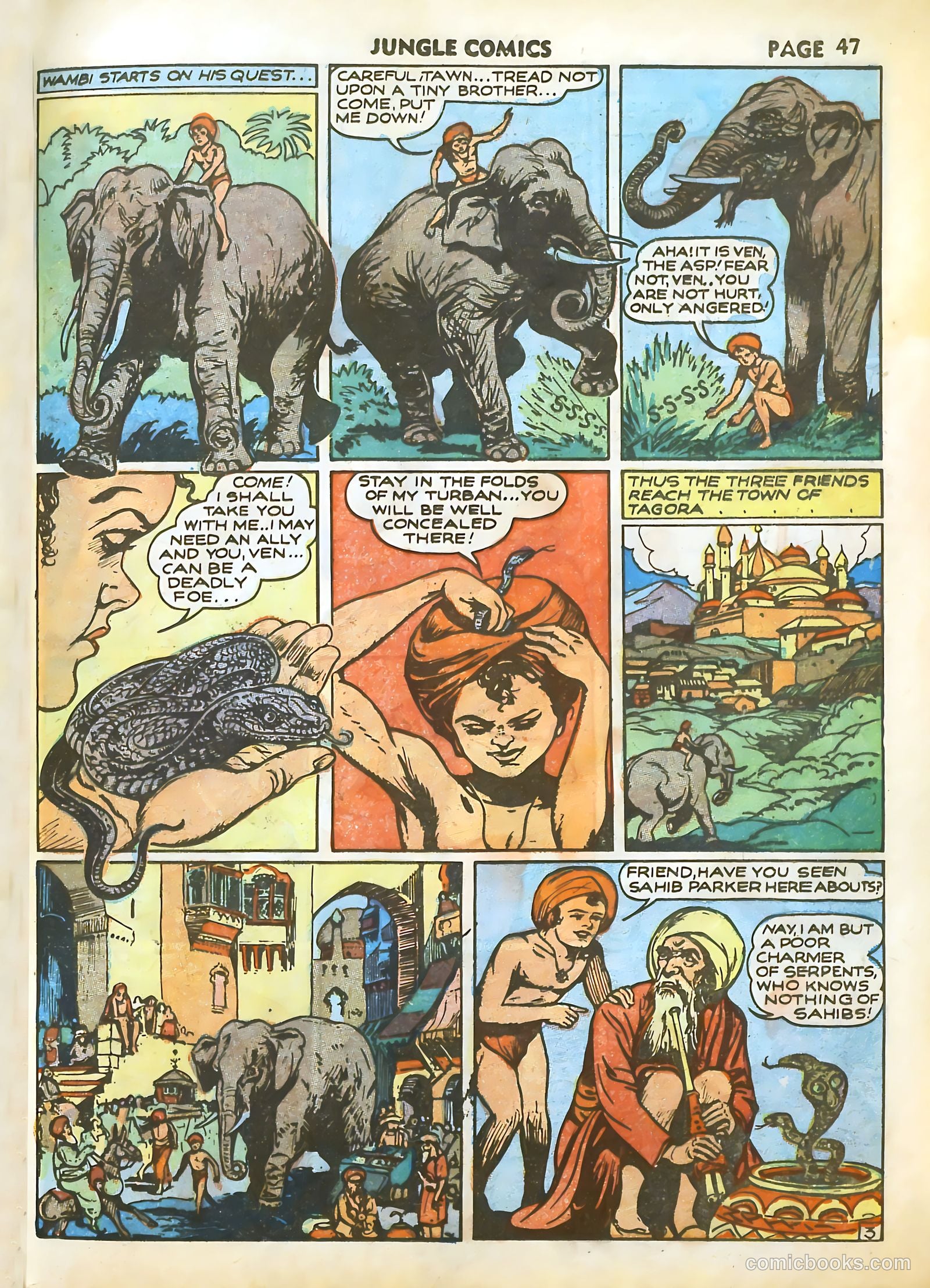 Jungle Comics #17 (1941) — page 49 of 68