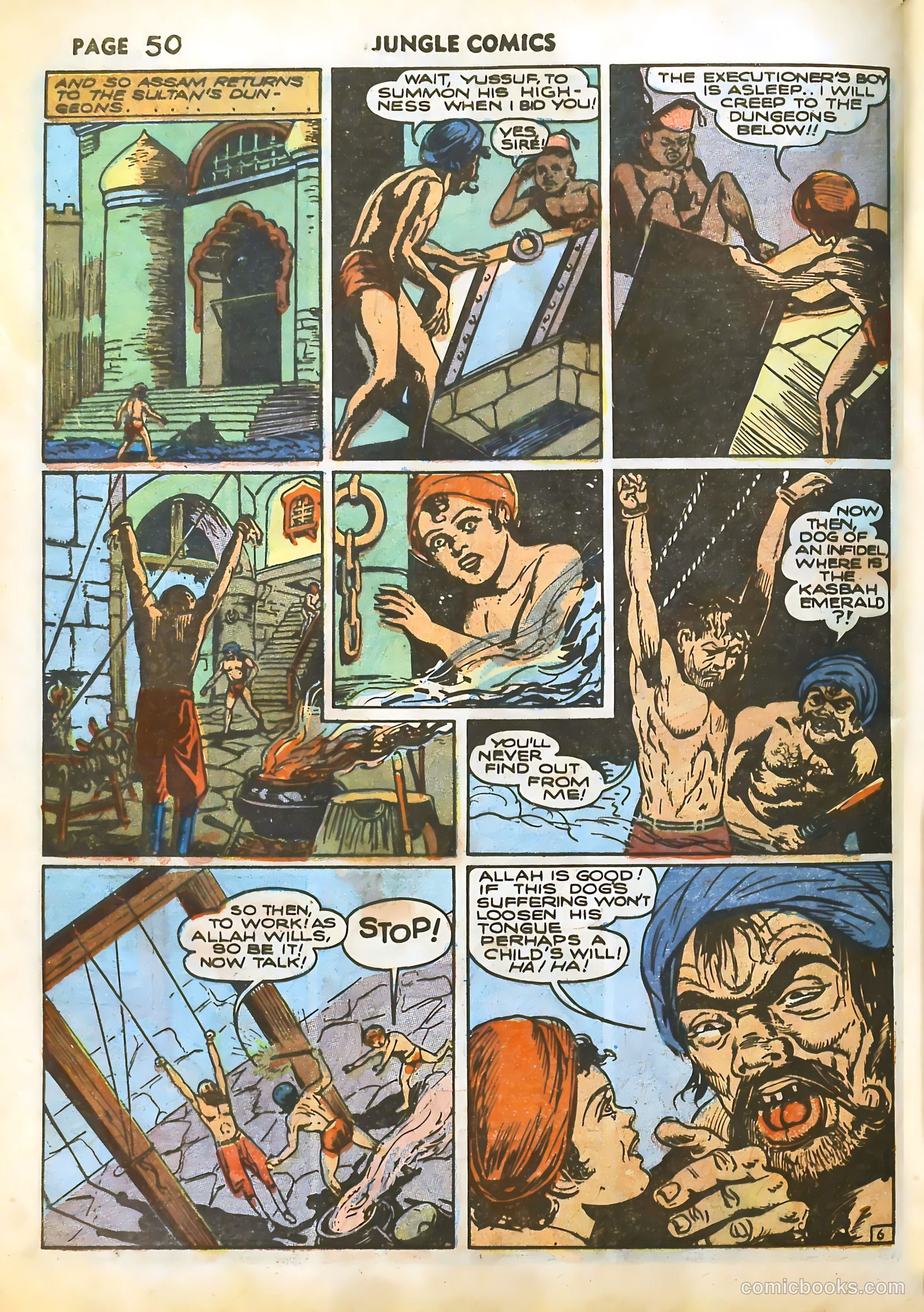 Jungle Comics #17 (1941) — page 52 of 68