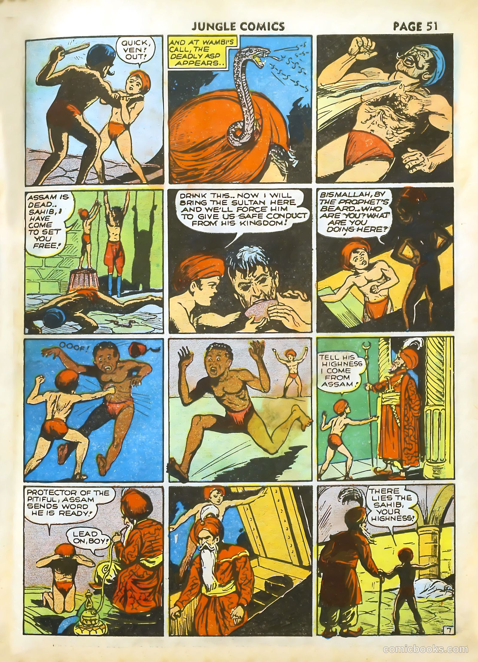 Jungle Comics #17 (1941) — page 53 of 68