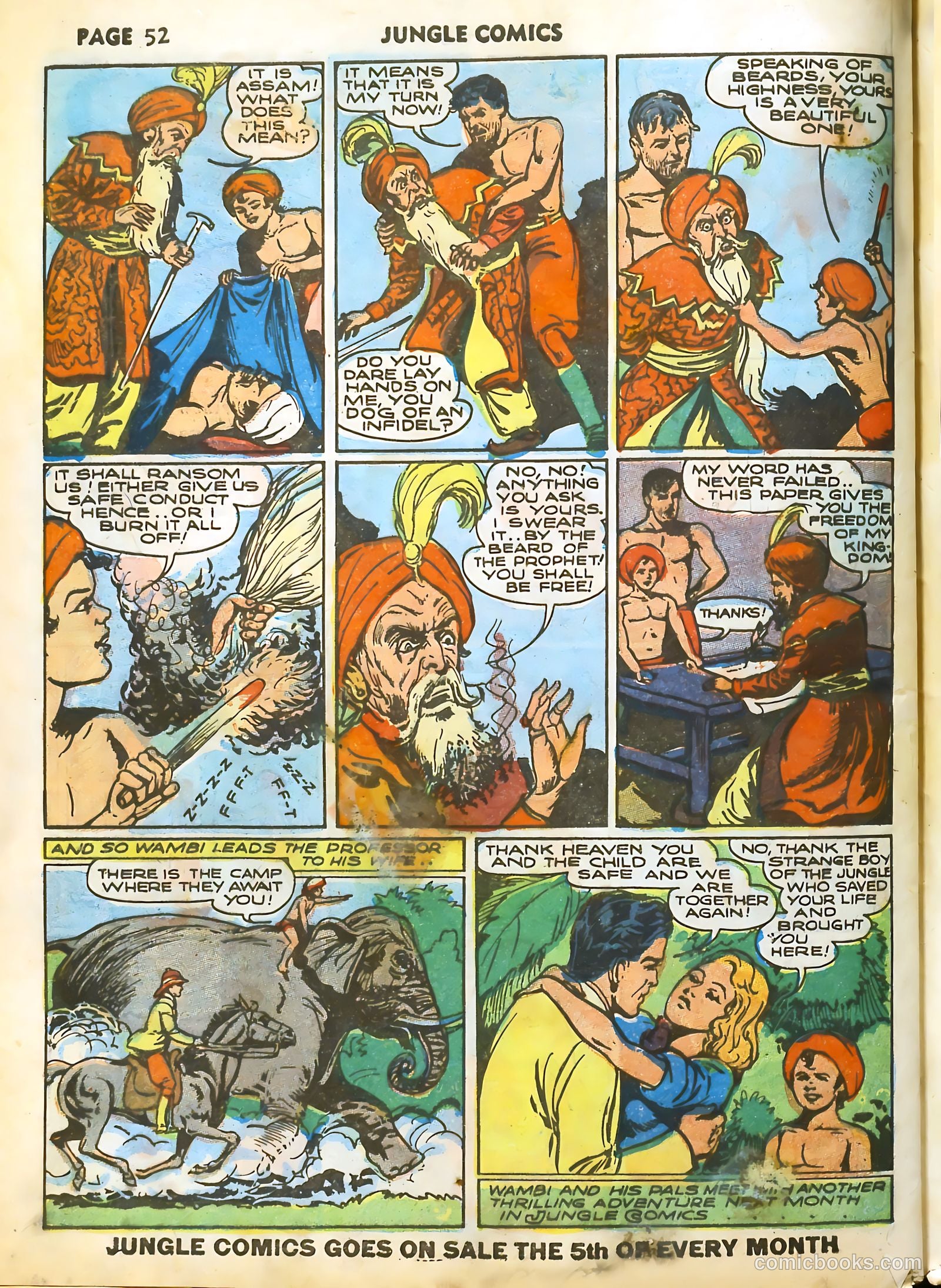 Jungle Comics #17 (1941) — page 54 of 68