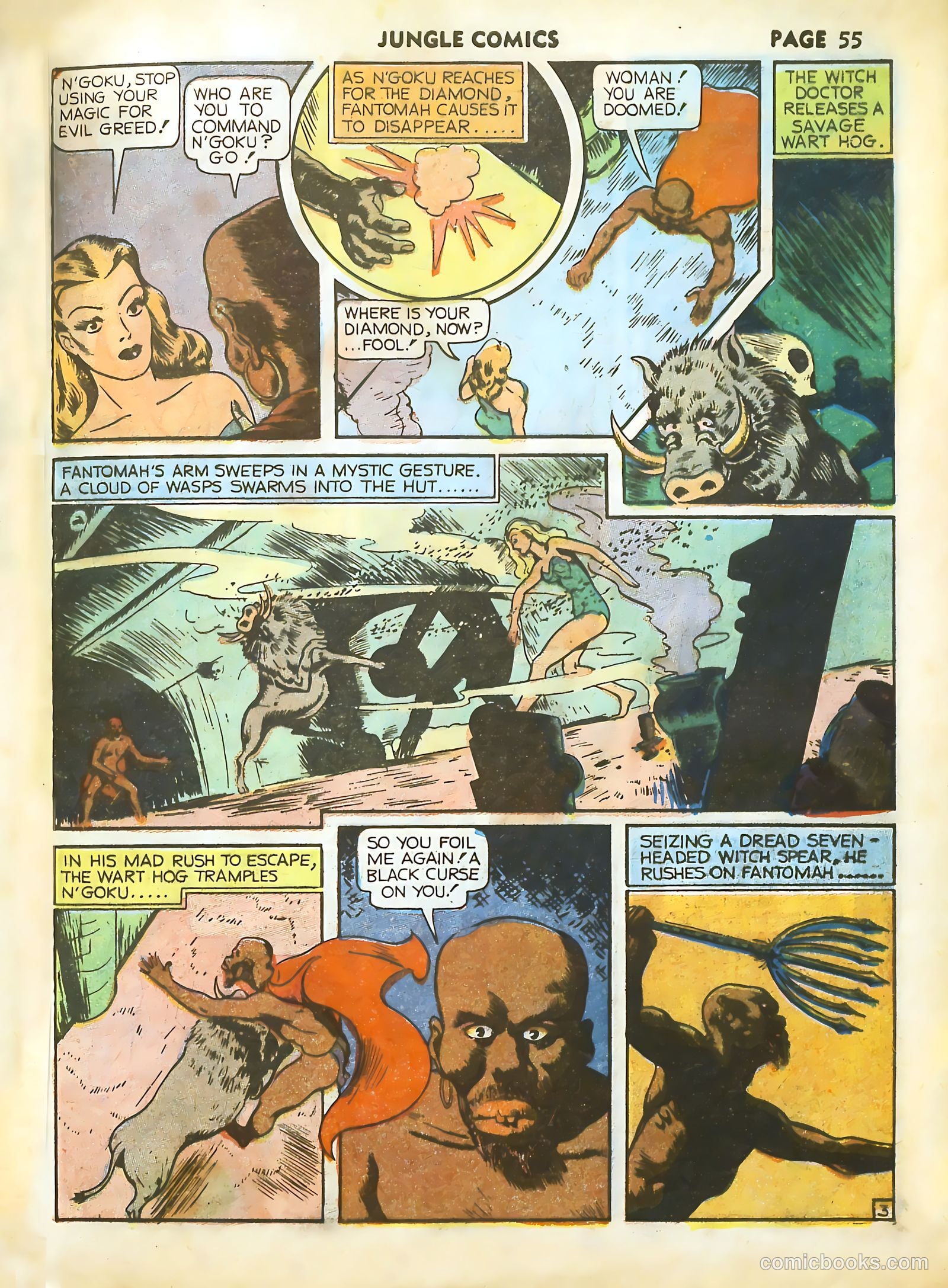 Jungle Comics #17 (1941) — page 57 of 68