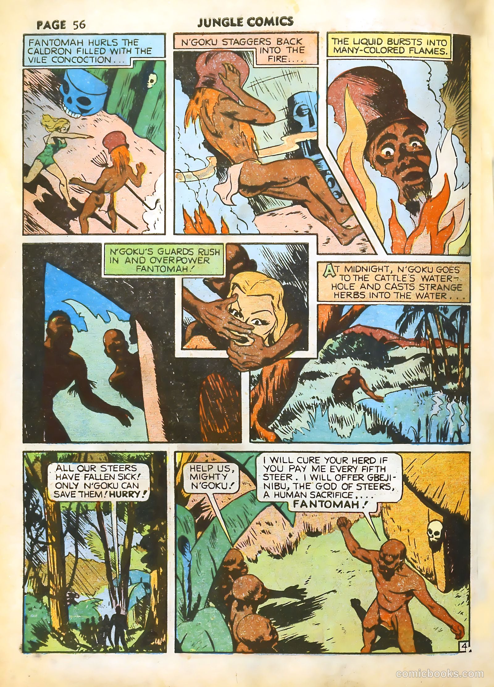 Jungle Comics #17 (1941) — page 58 of 68