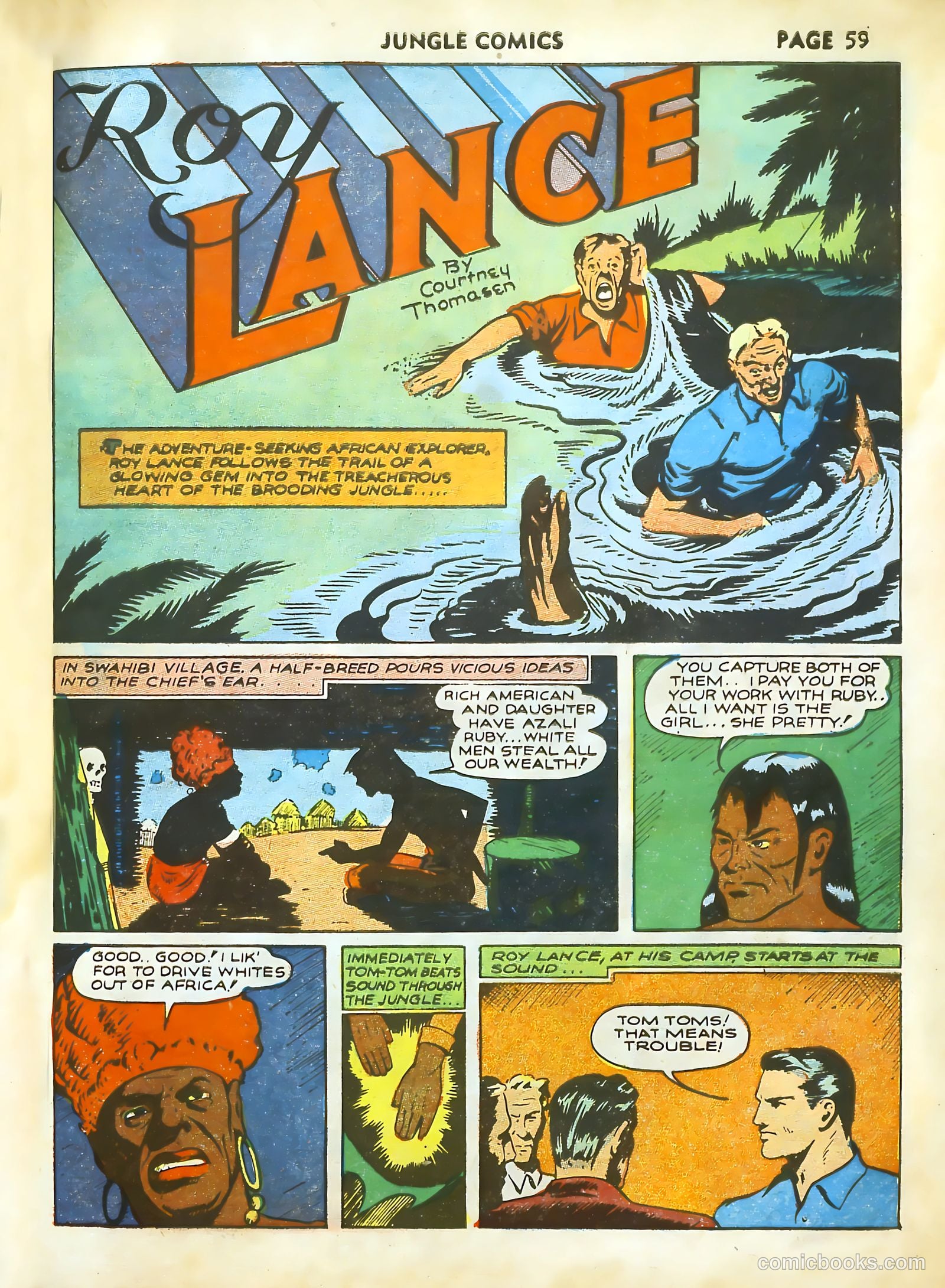 Jungle Comics #17 (1941) — page 61 of 68