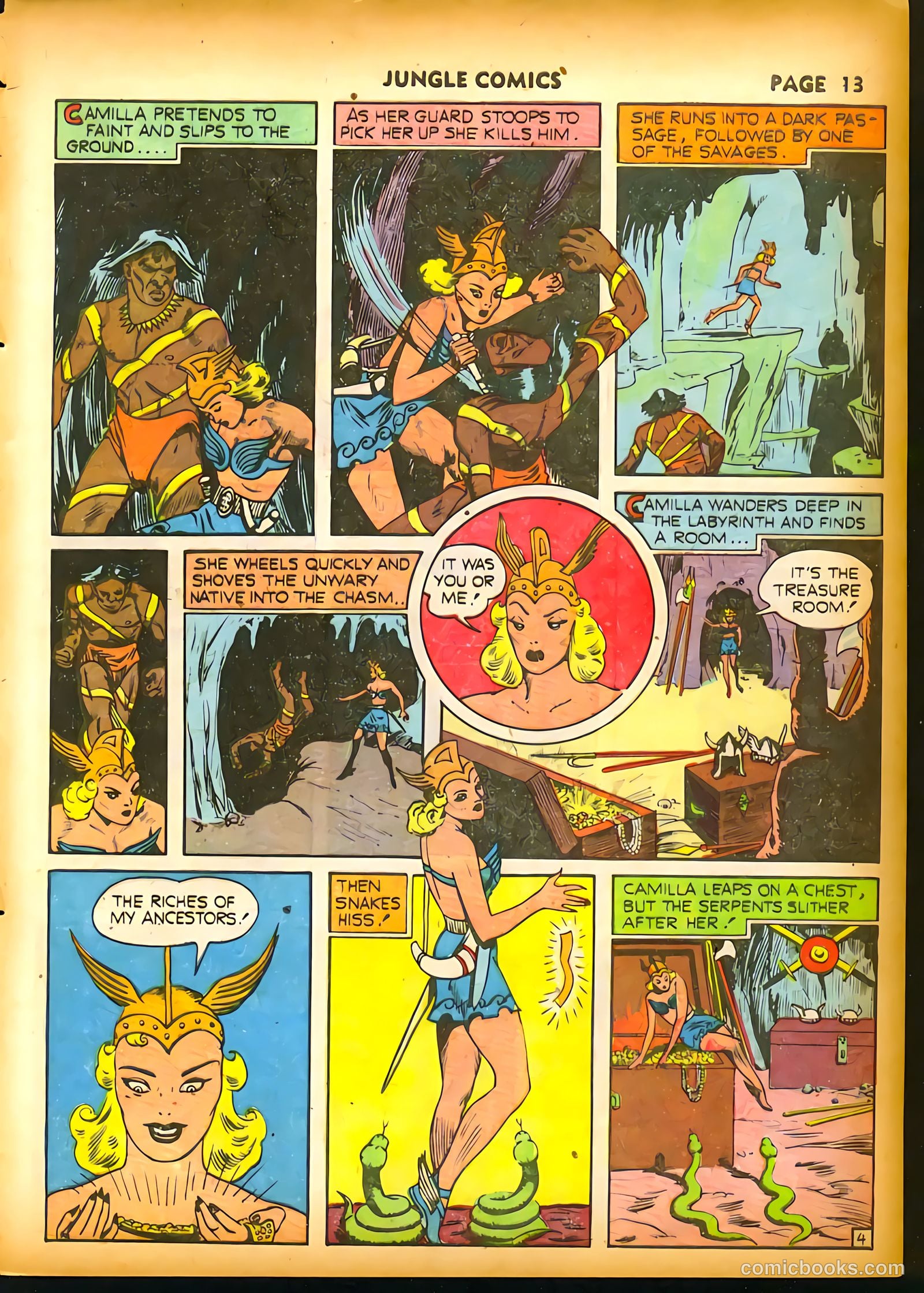Jungle Comics #18 (1941) — page 15 of 68